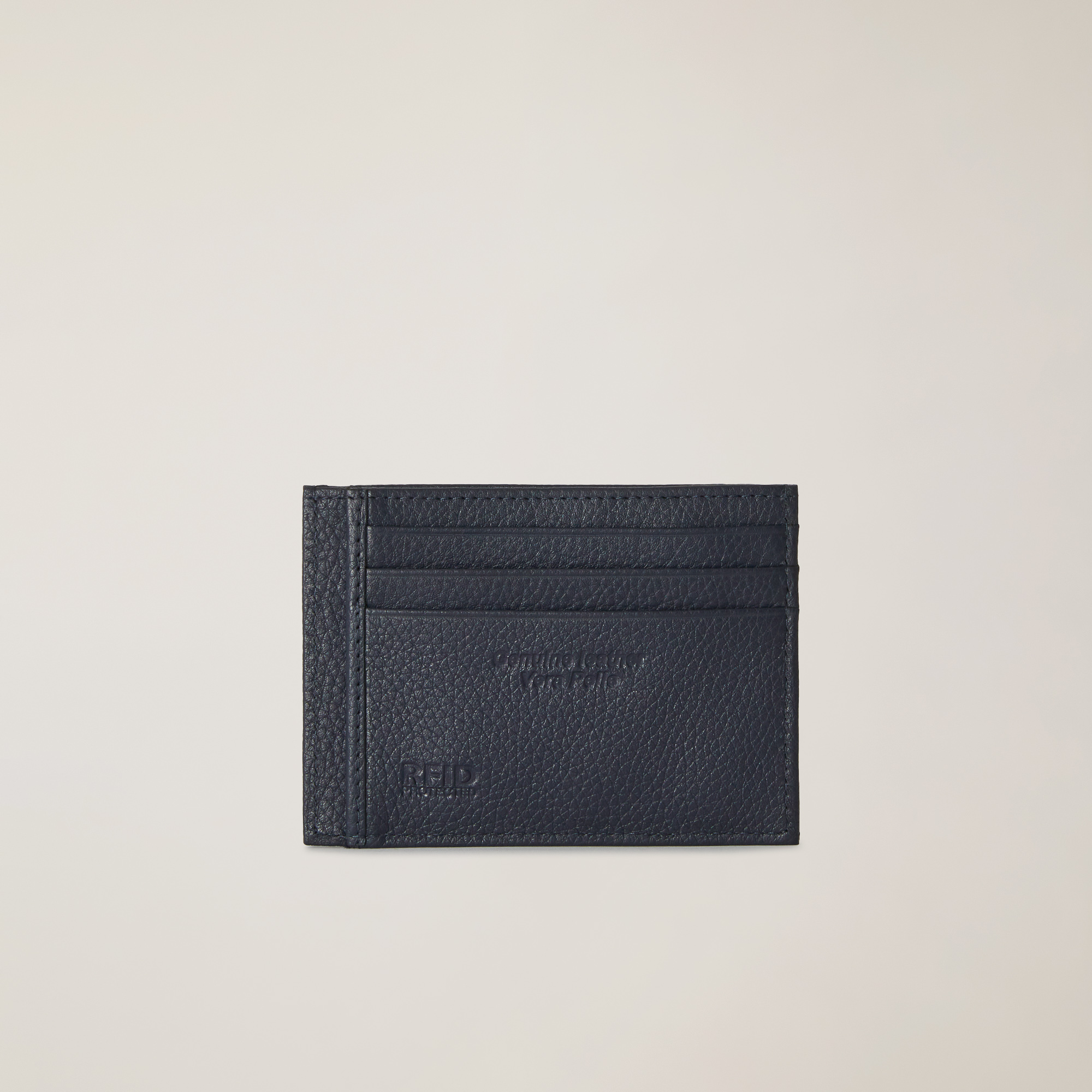 Leather Card Holder with Logo