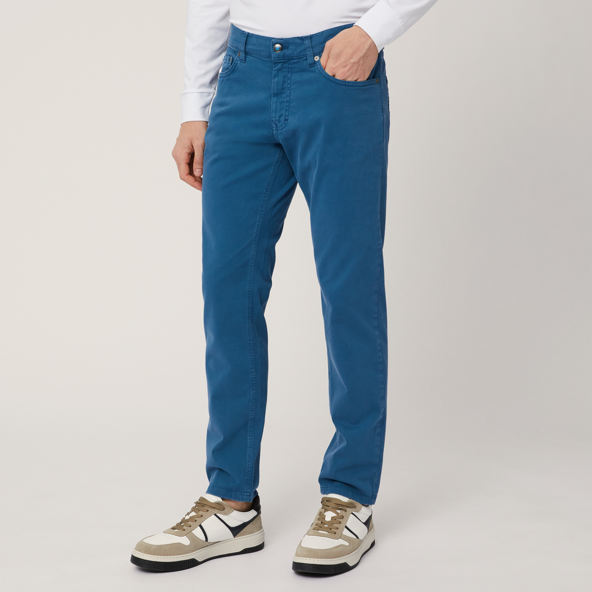 Narrow Five-Pocket Pants