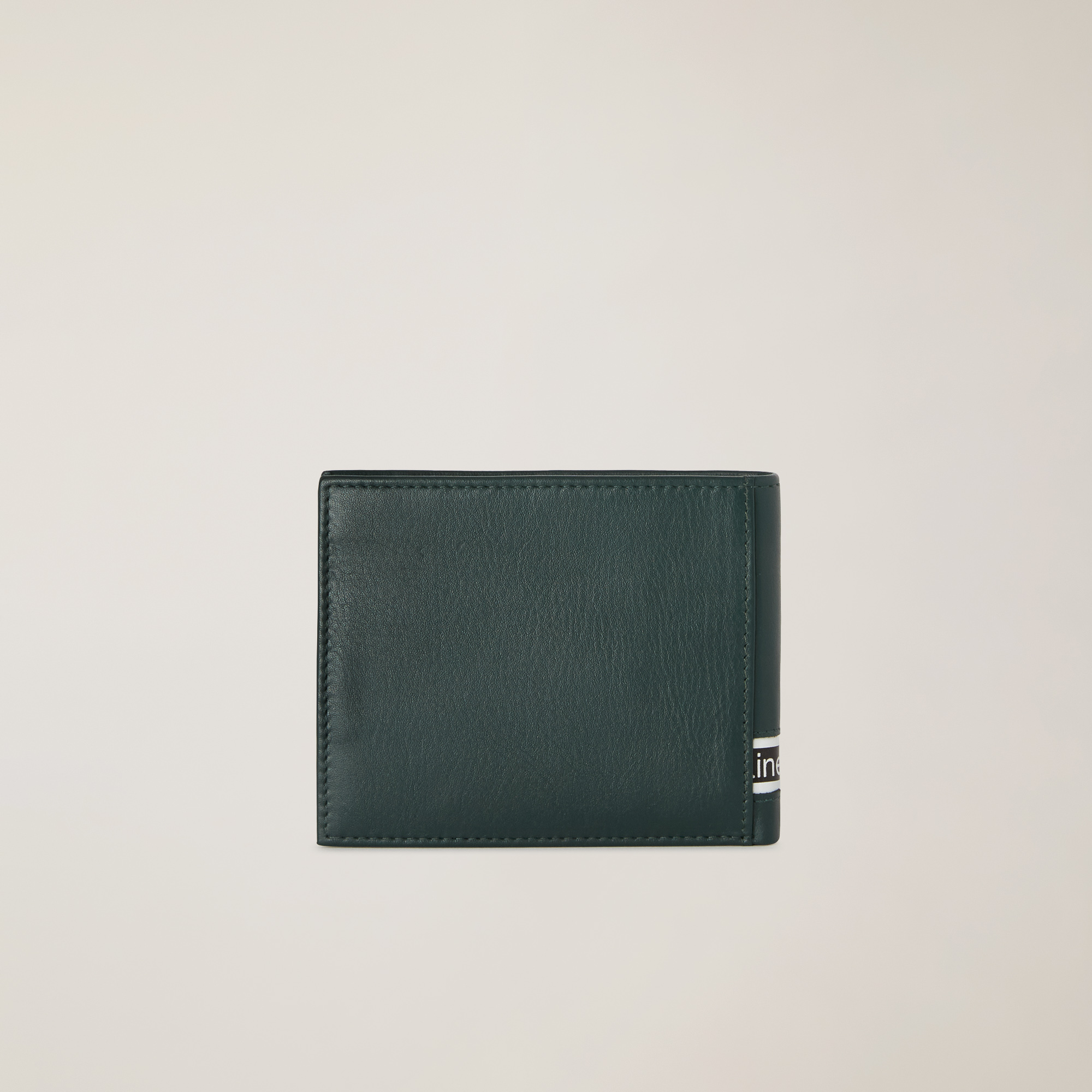 Portafoglio Bifold Logato, Verde, large image number 1