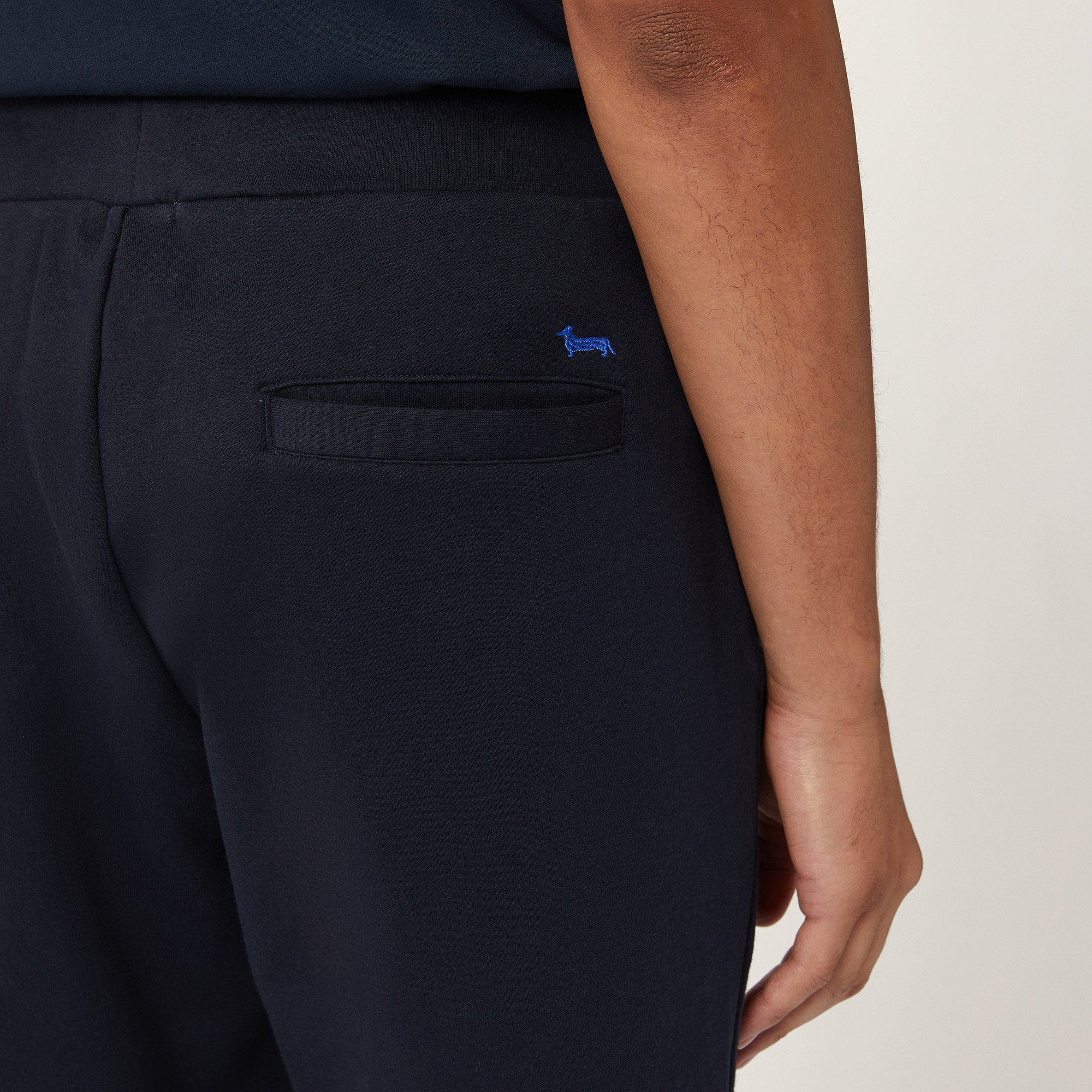 Pantaloni Regular Con Coulisse, Blu, large image number 2