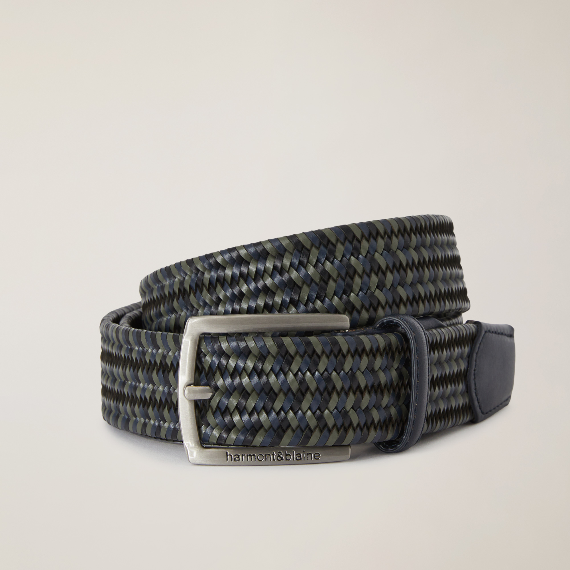 Woven Leather Belt