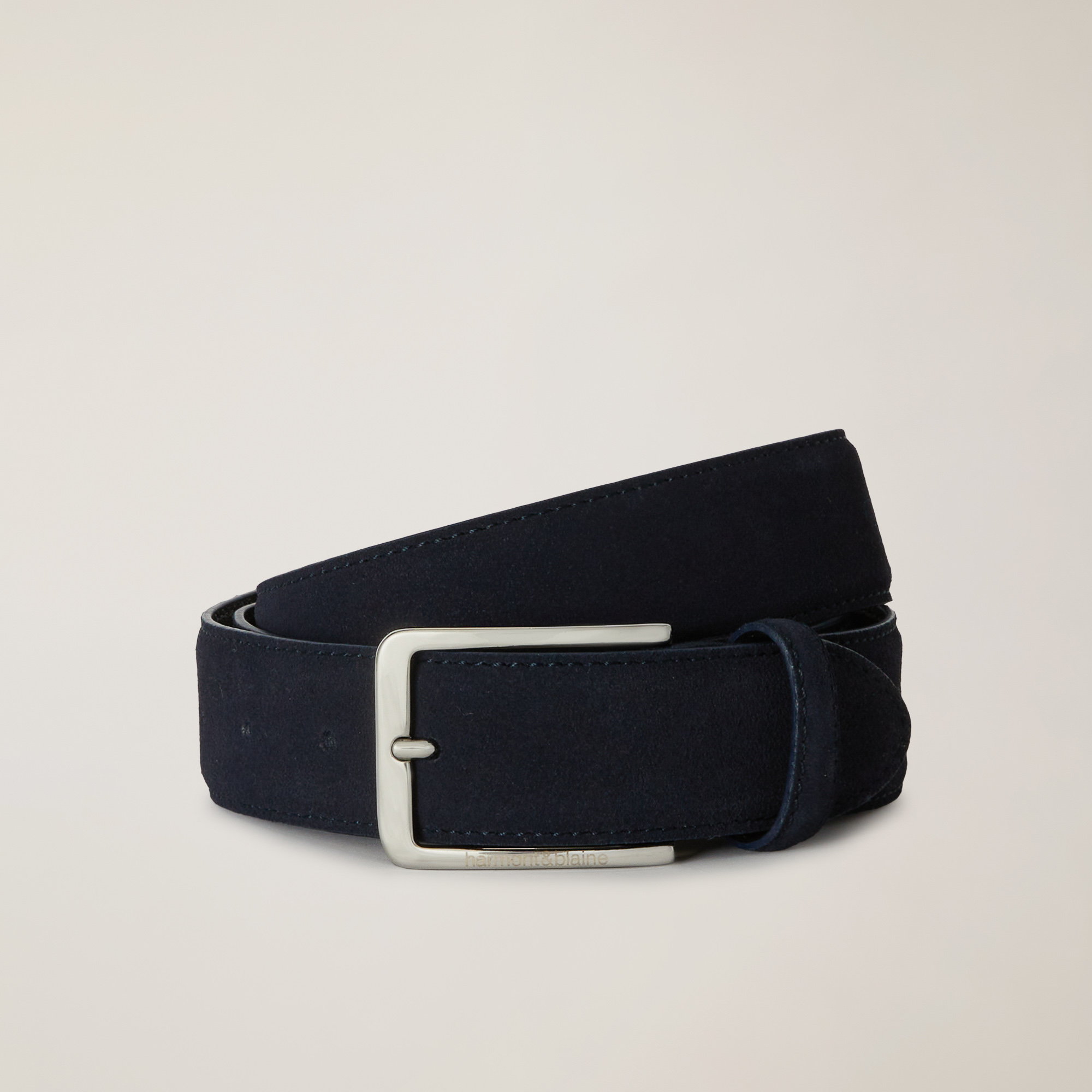 Suede Belt, Blue, large image number 0