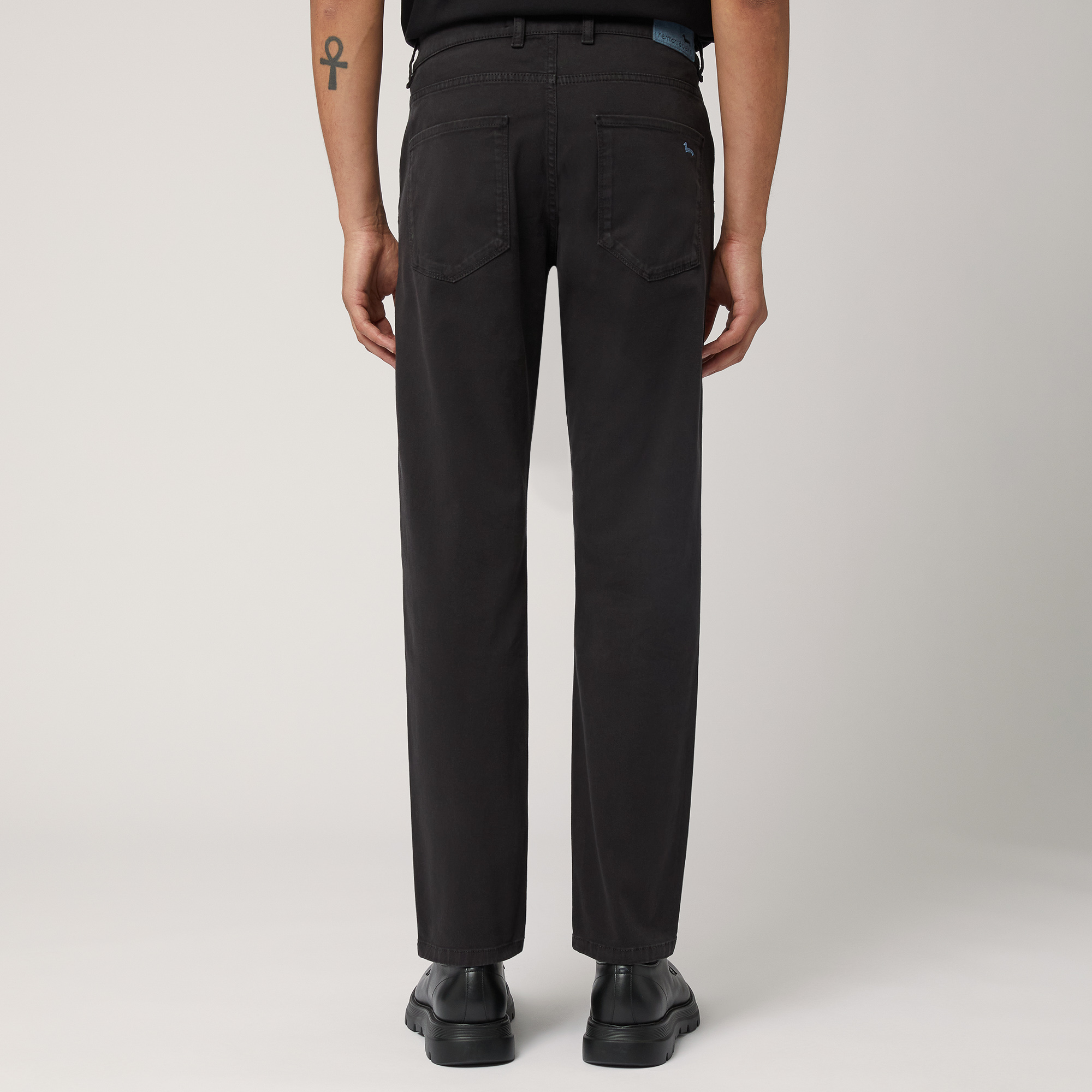 Relaxed Fit Pants, Black , large image number 1