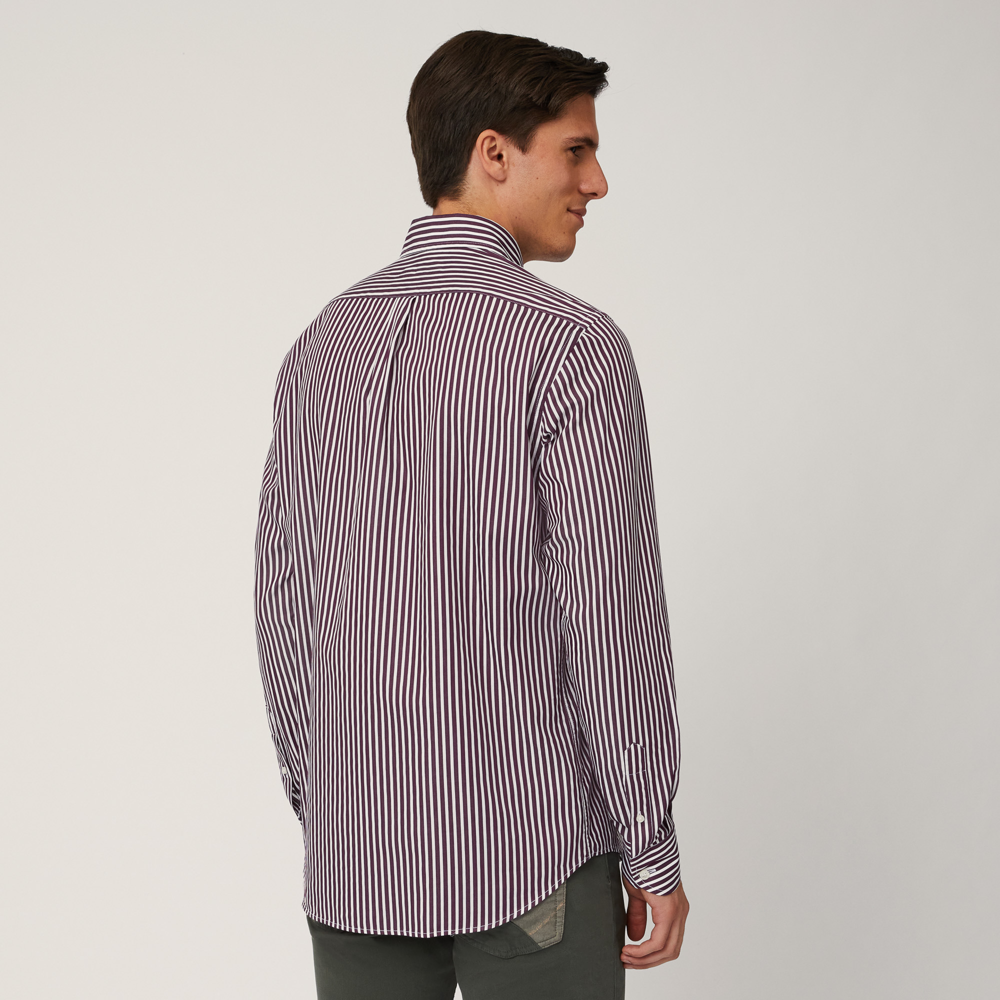 Camicia A Righe Verticali