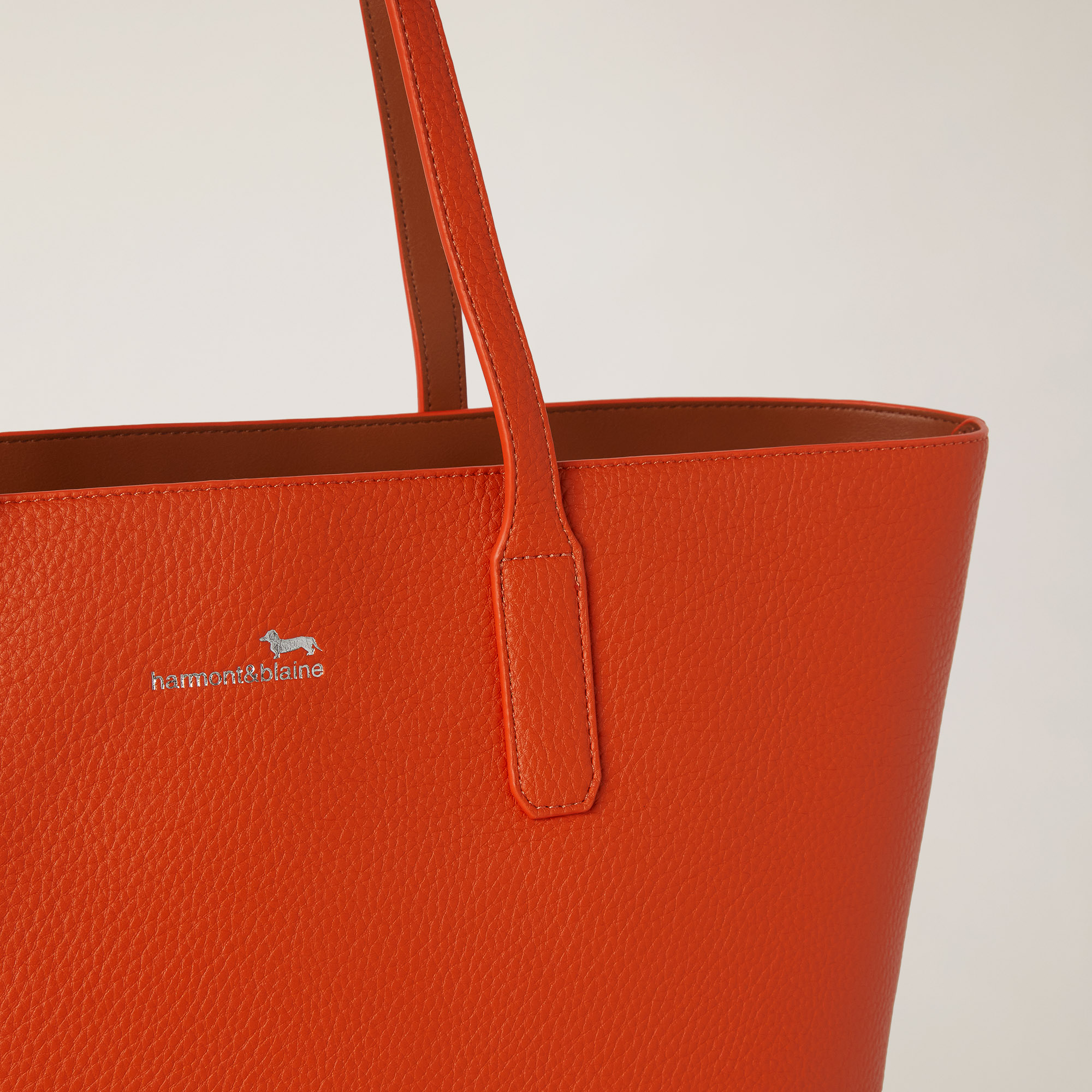 Capri Shopper Bag, Orange, large image number 2