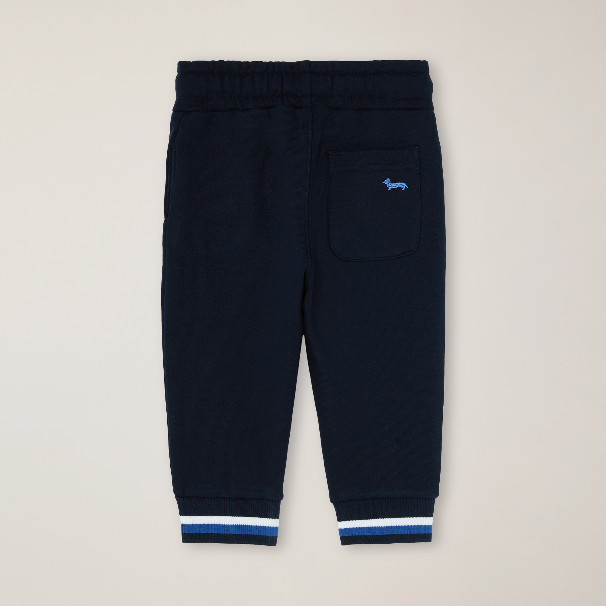 Navy Blue Organic Cotton French Terry Pants