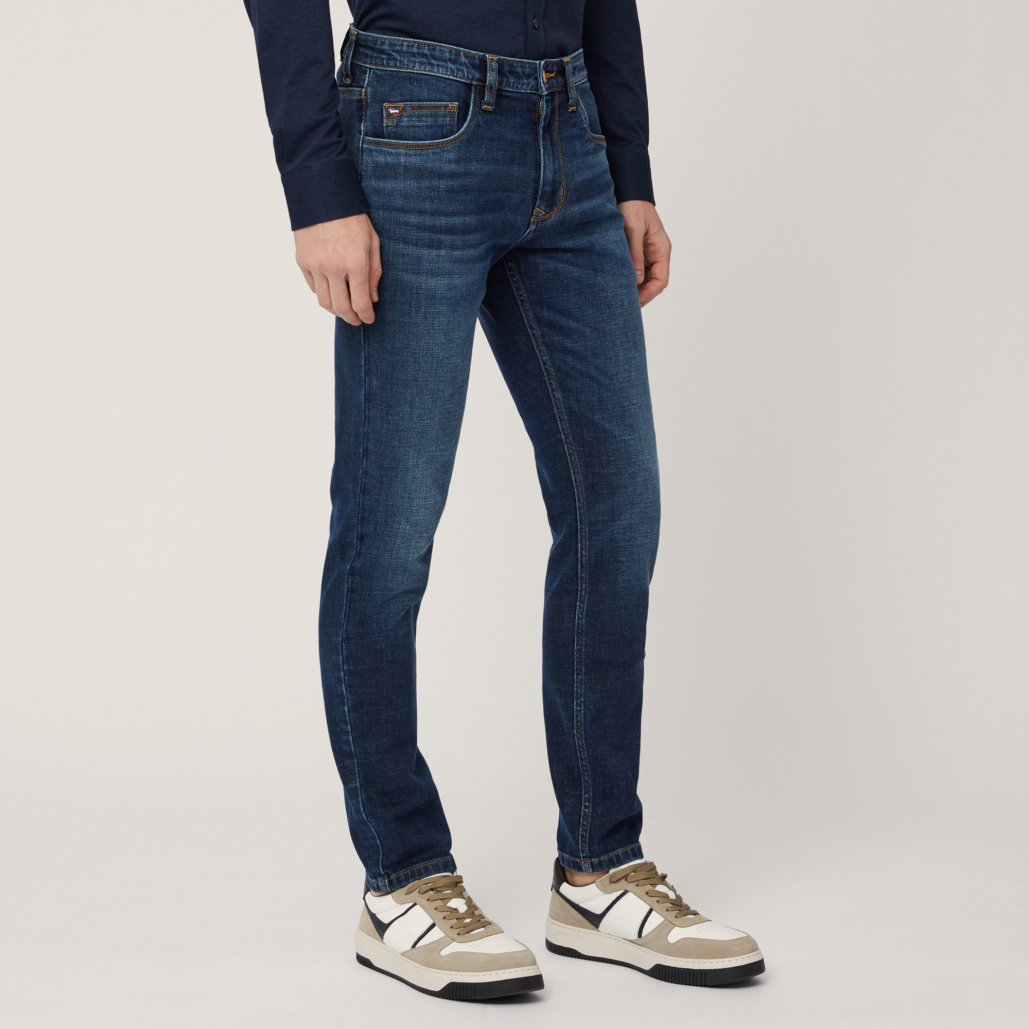 Relaxed-Fit 5-Pocket Jeans