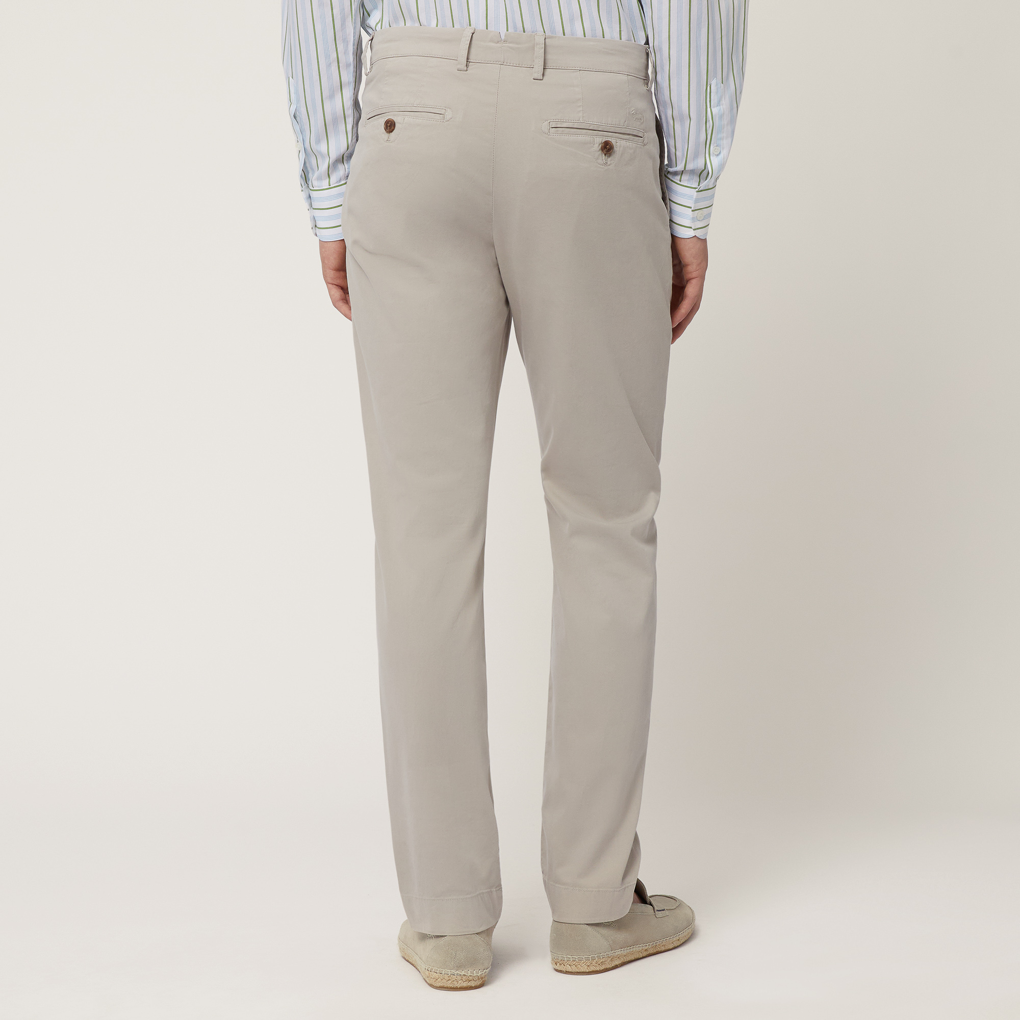 Pantaloni Chino Narrow Fit, Sabbia, large image number 1