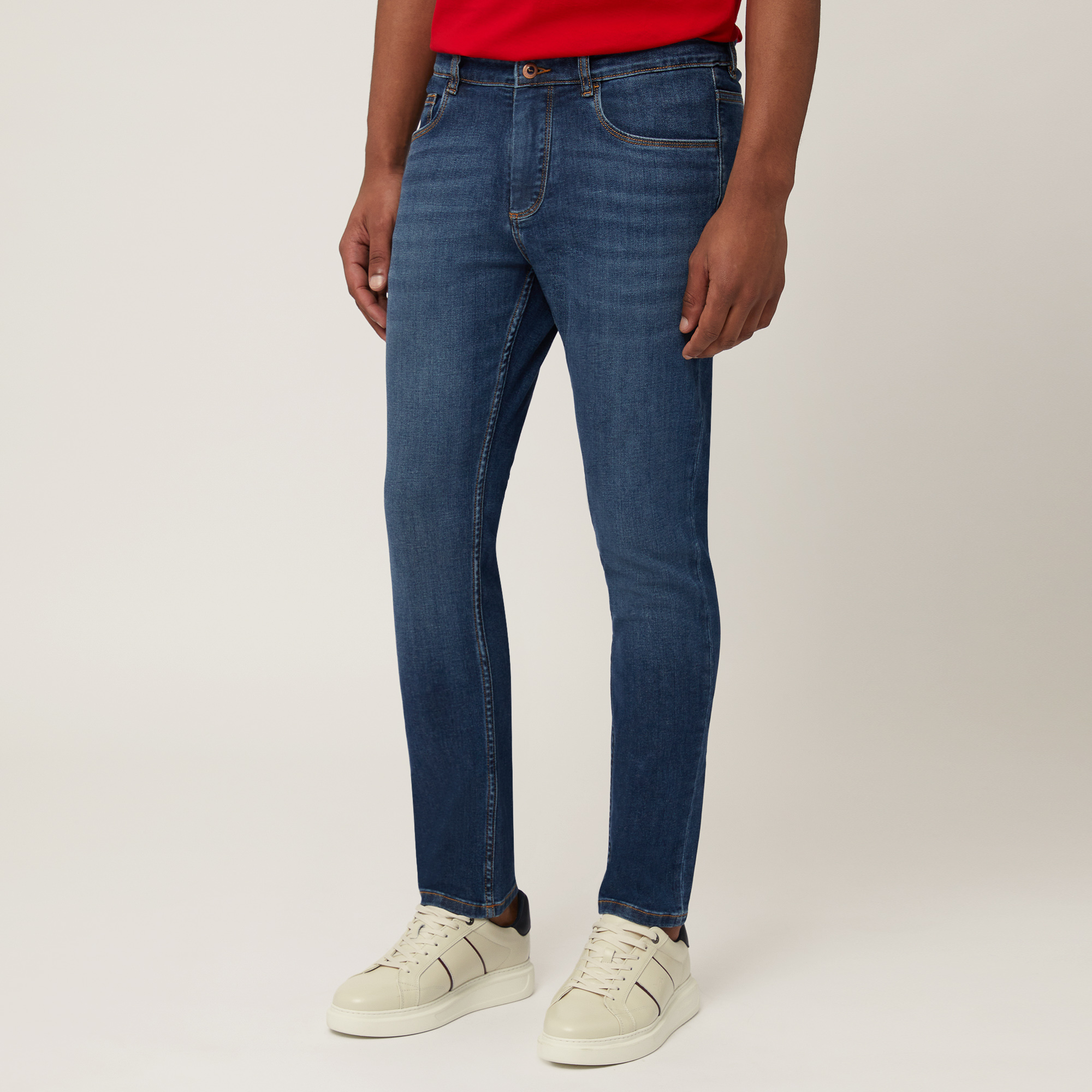 Slim Five-Pocket Jeans