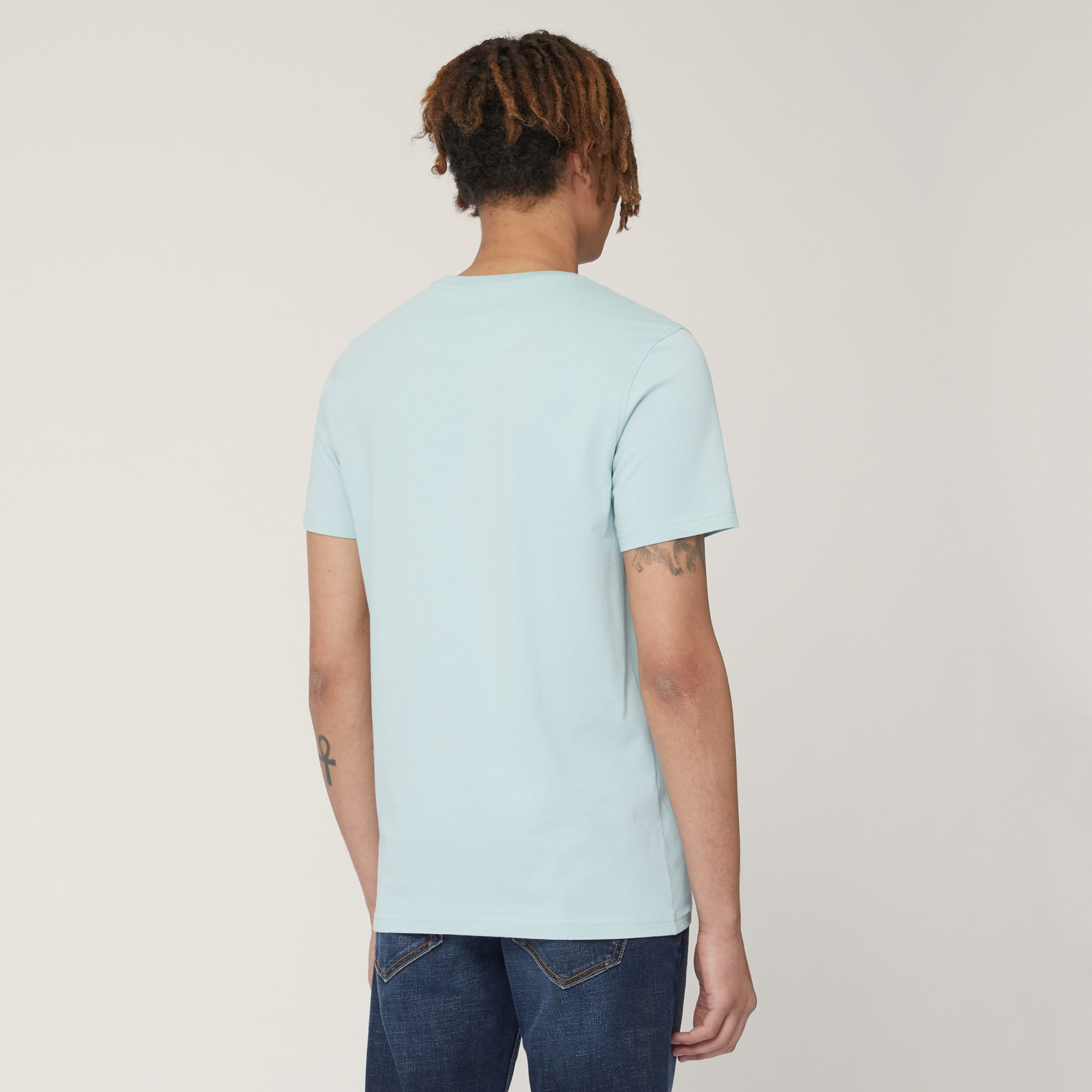 Narrow T-Shirt with Dachshund, , large image number 1