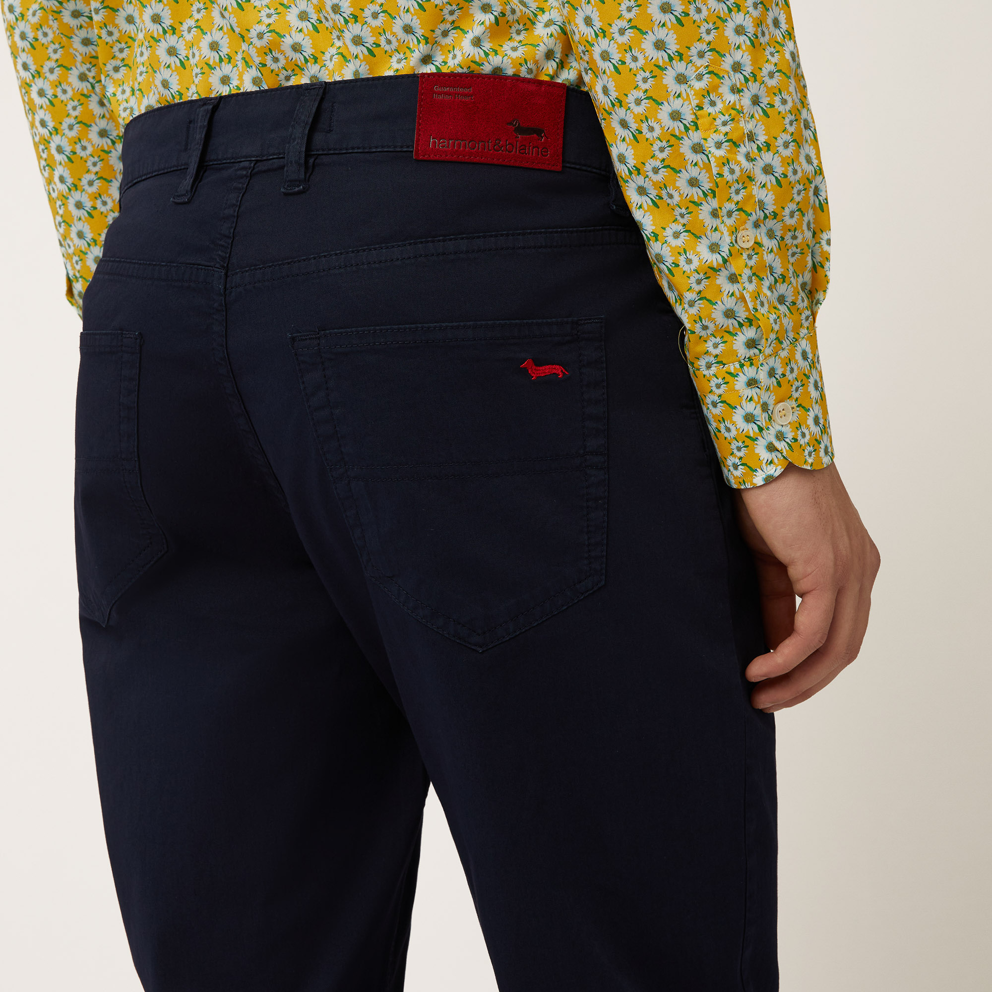 Five-Pocket Pants, Navy Blue, large image number 2