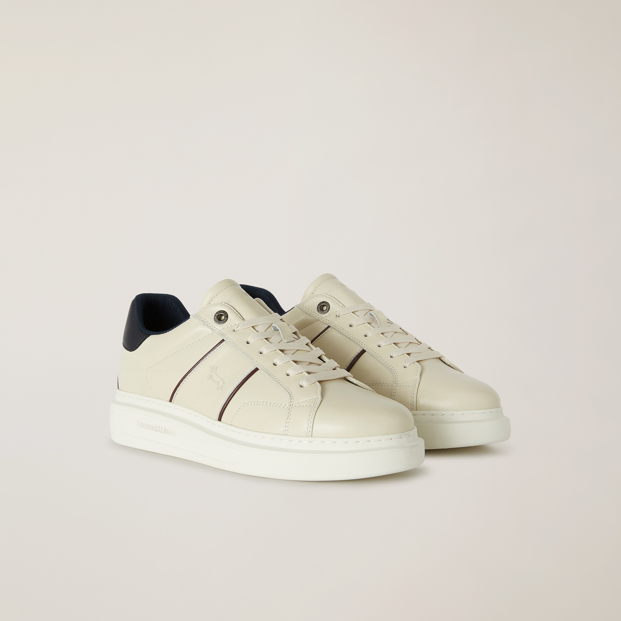 Marea Sneaker with Contrasts, Off White, large image number 1