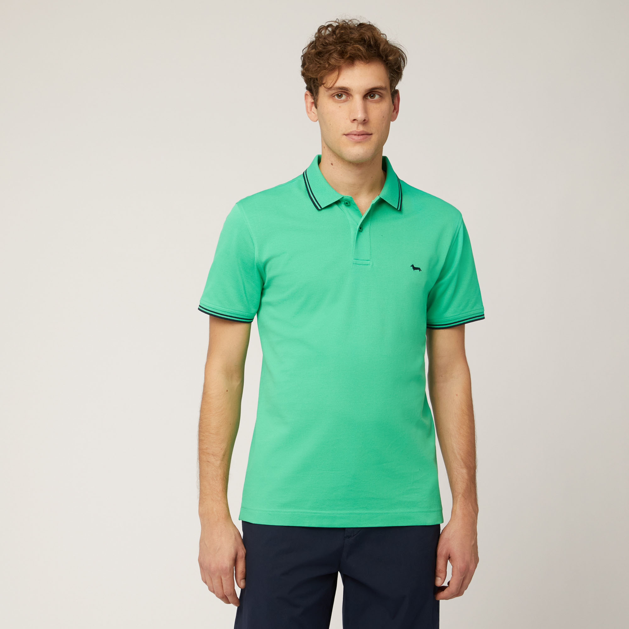 Polo with Contrasts