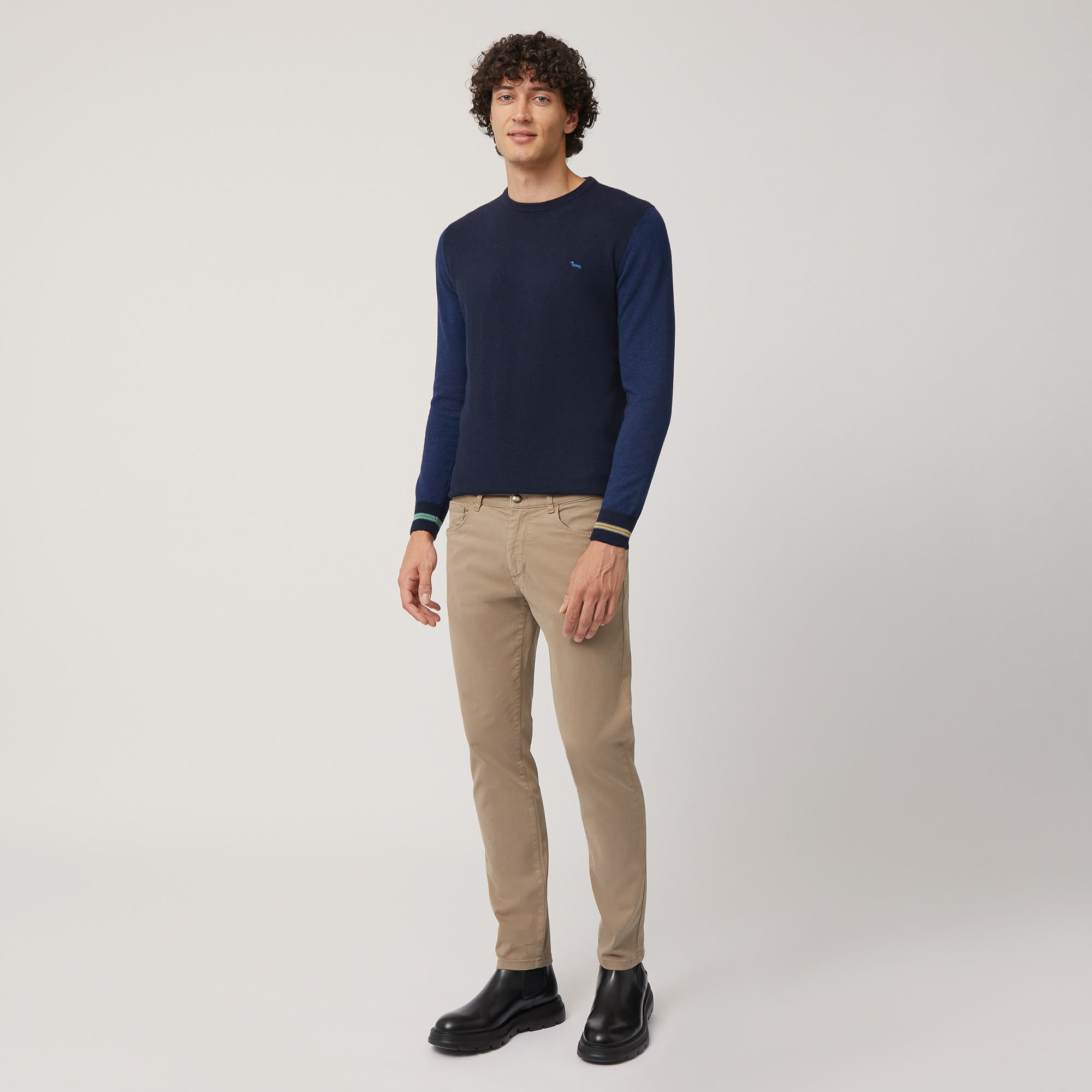 Relaxed Fit Pants, Beige, large image number 3