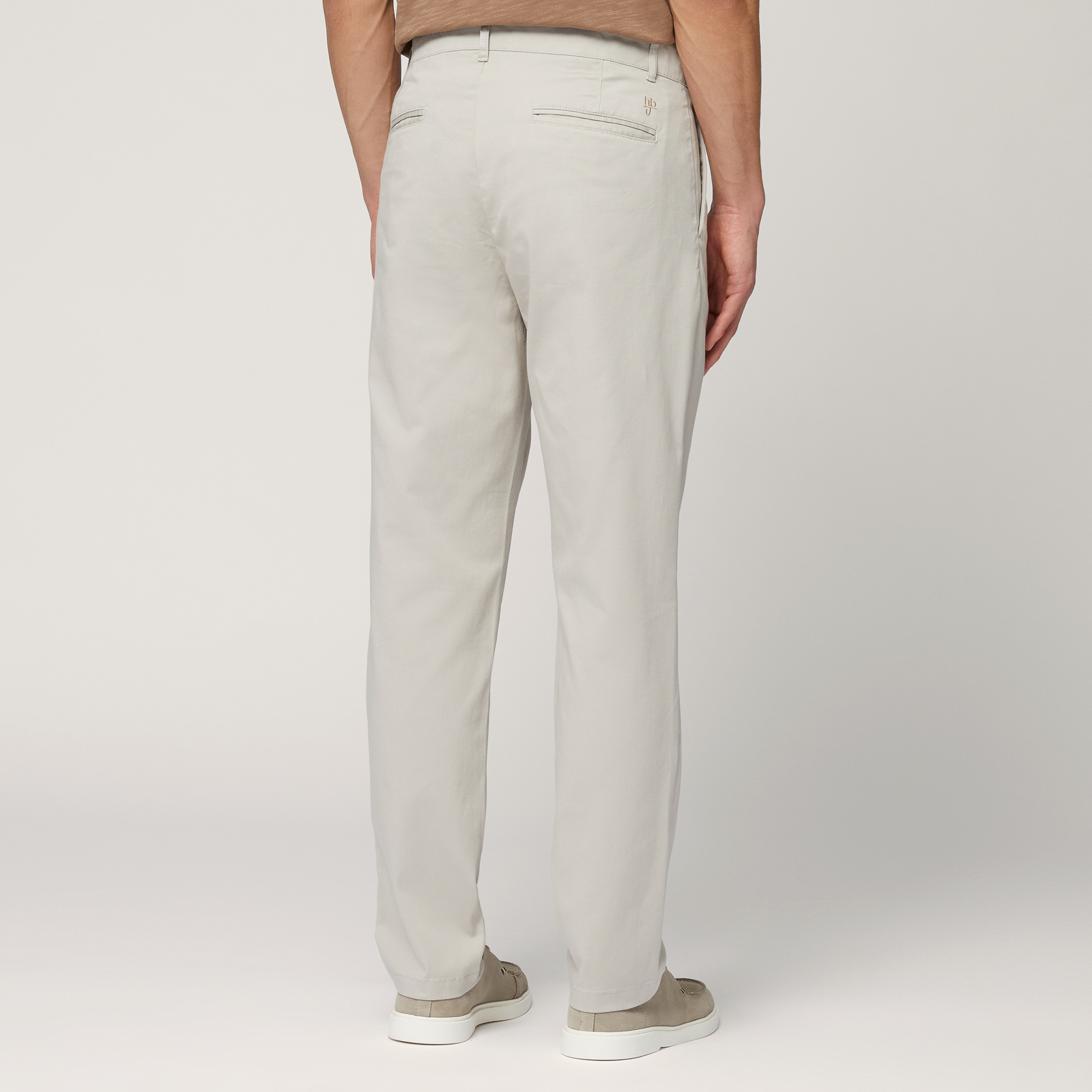 Pantaloni Chino Carrot Fit, Sabbia, large image number 1