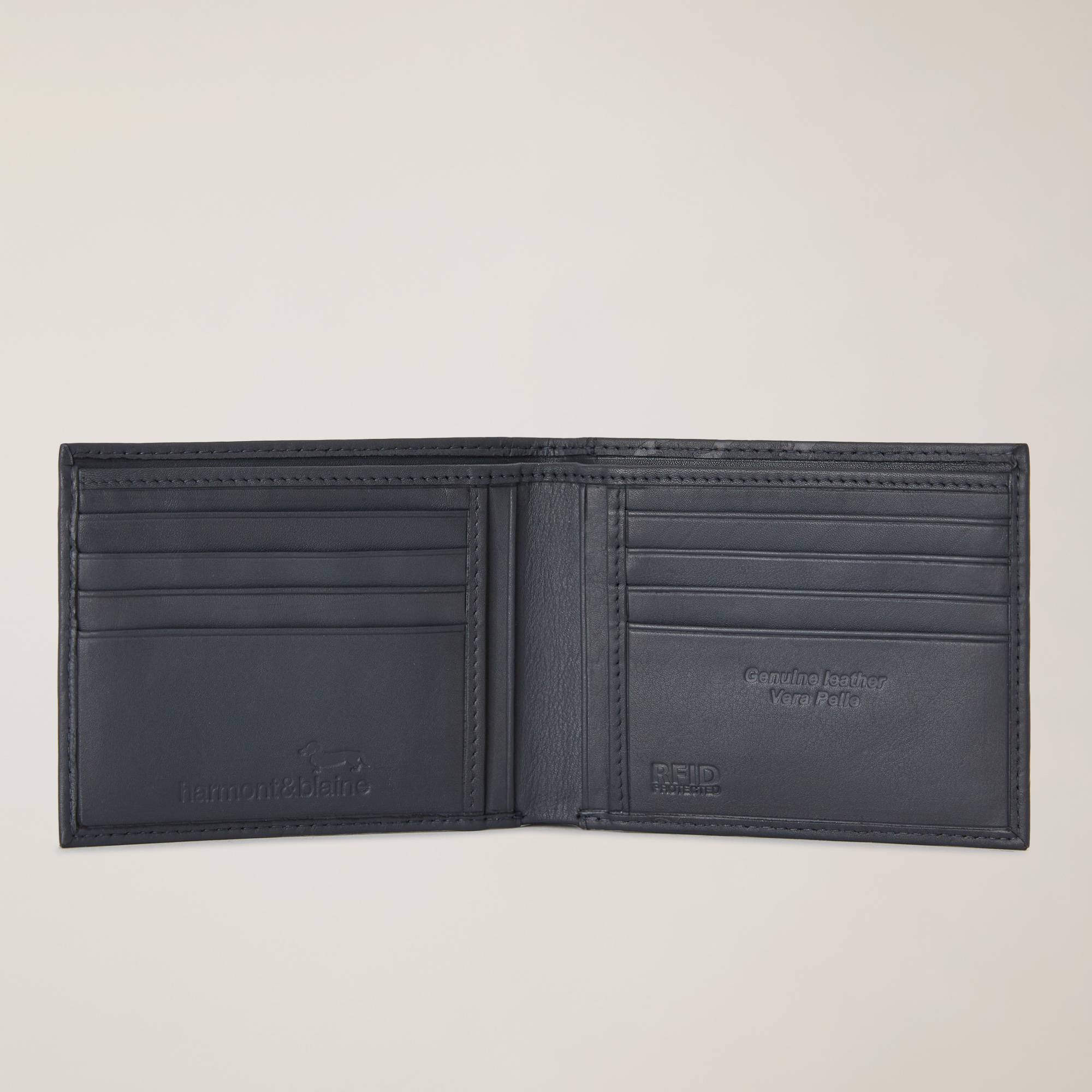 Portafoglio Bifold Bassotti, Blu, large image number 2