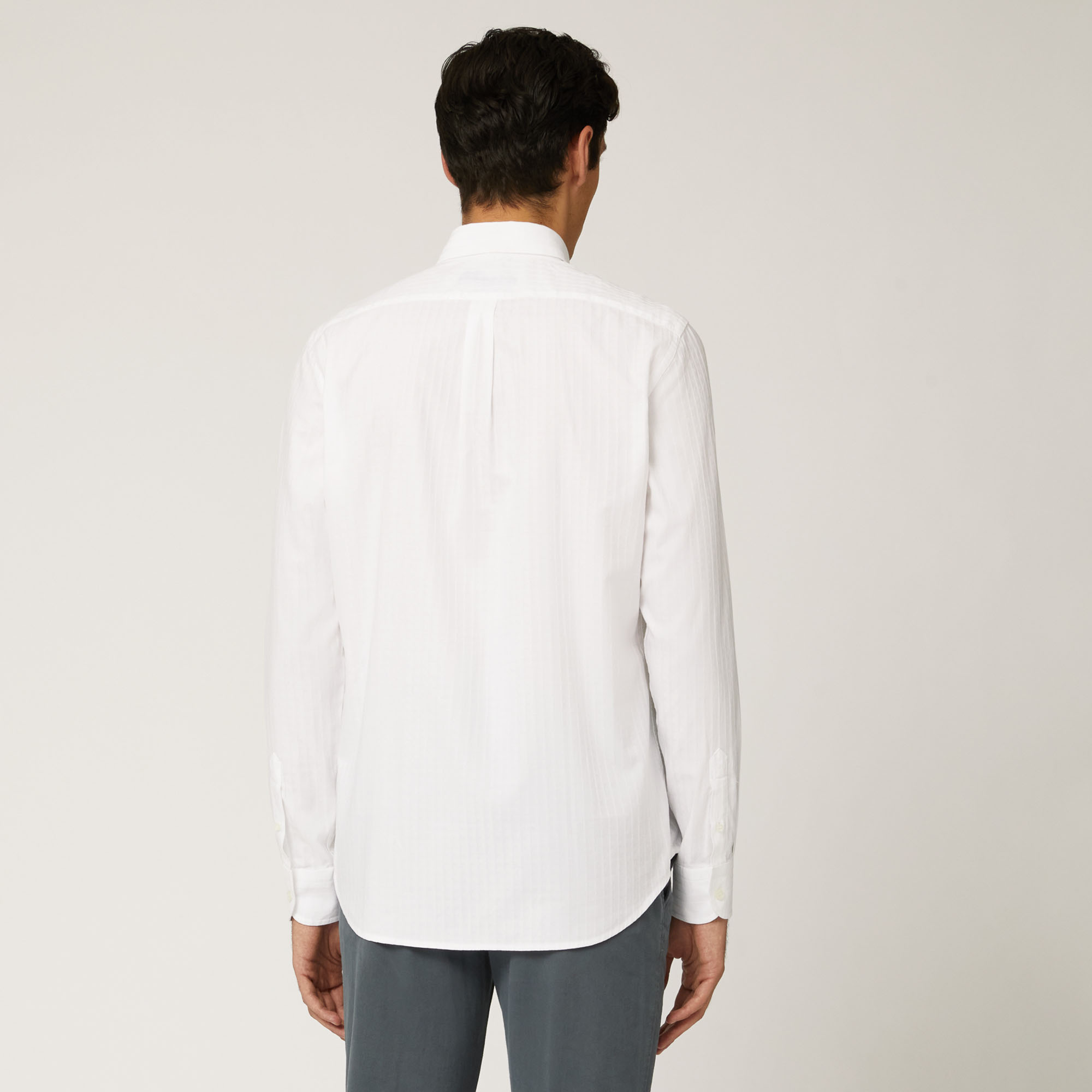 Cotton And Lyocell Check Shirt: Luxury italian Shirts | Harmont