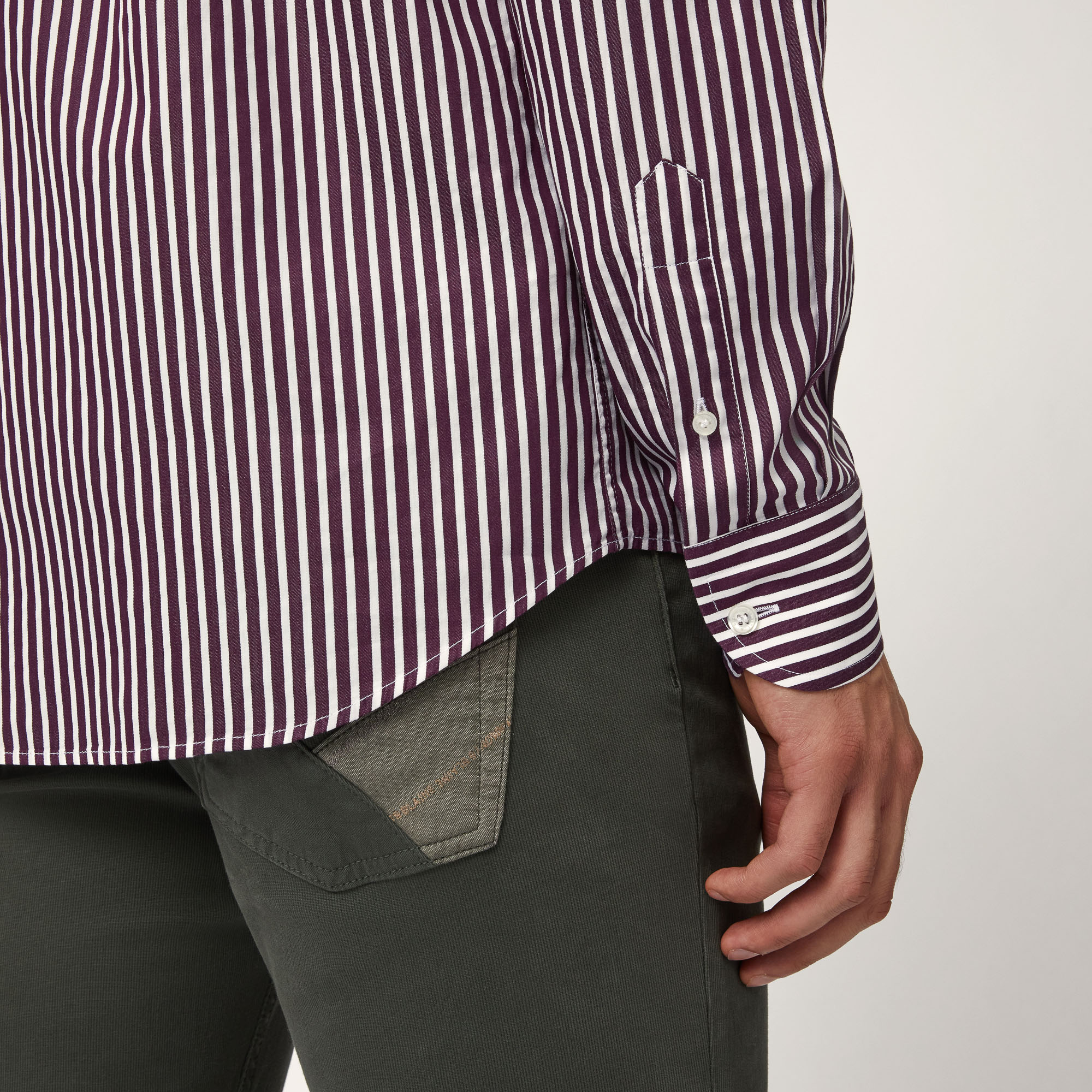 Vertical Stripe Shirt, , large image number 2