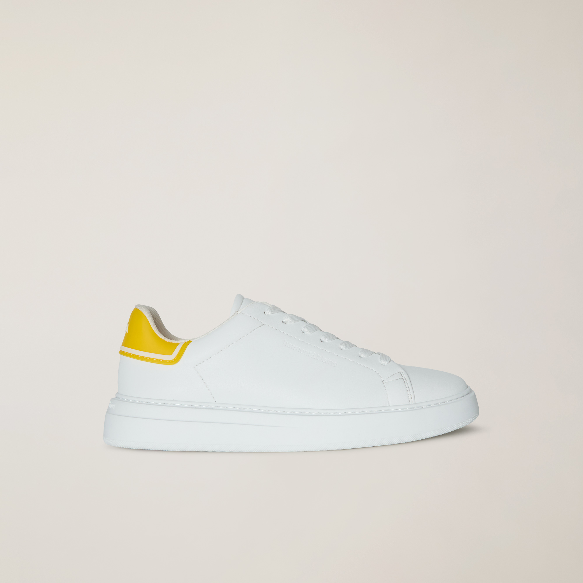 "Sorbetto Ice Pop" sneaker, White/Yellow, large