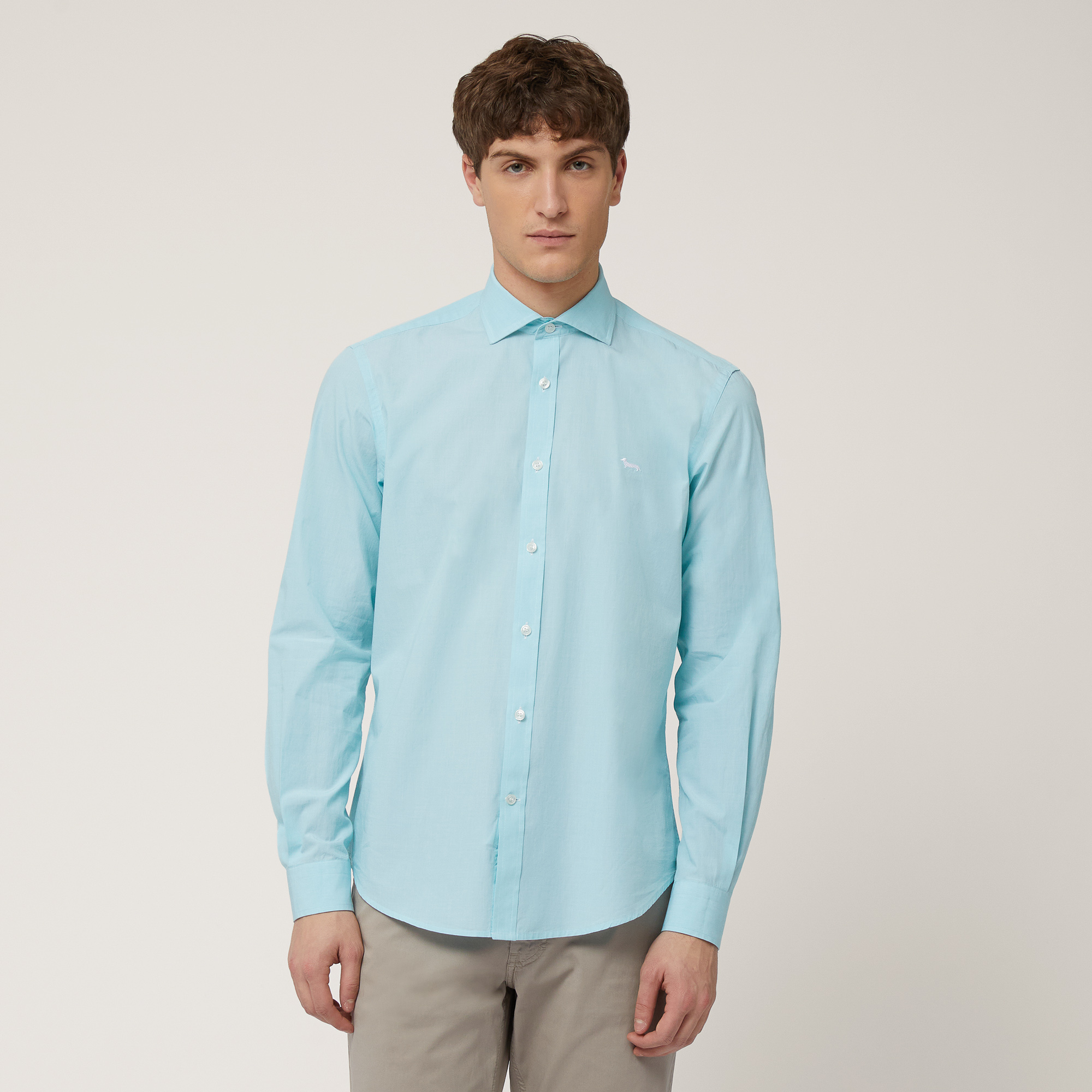 Camicia Narrow In Cotone