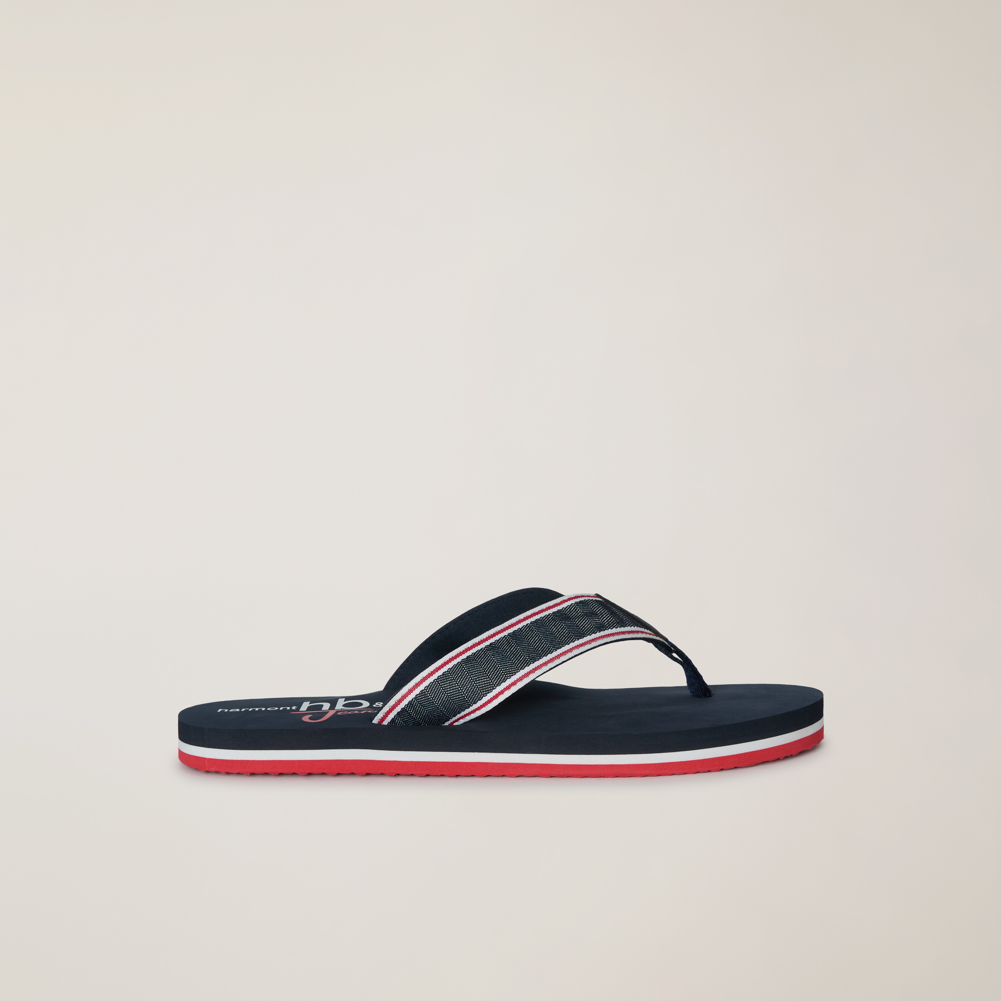 Thong Sandals with Logo