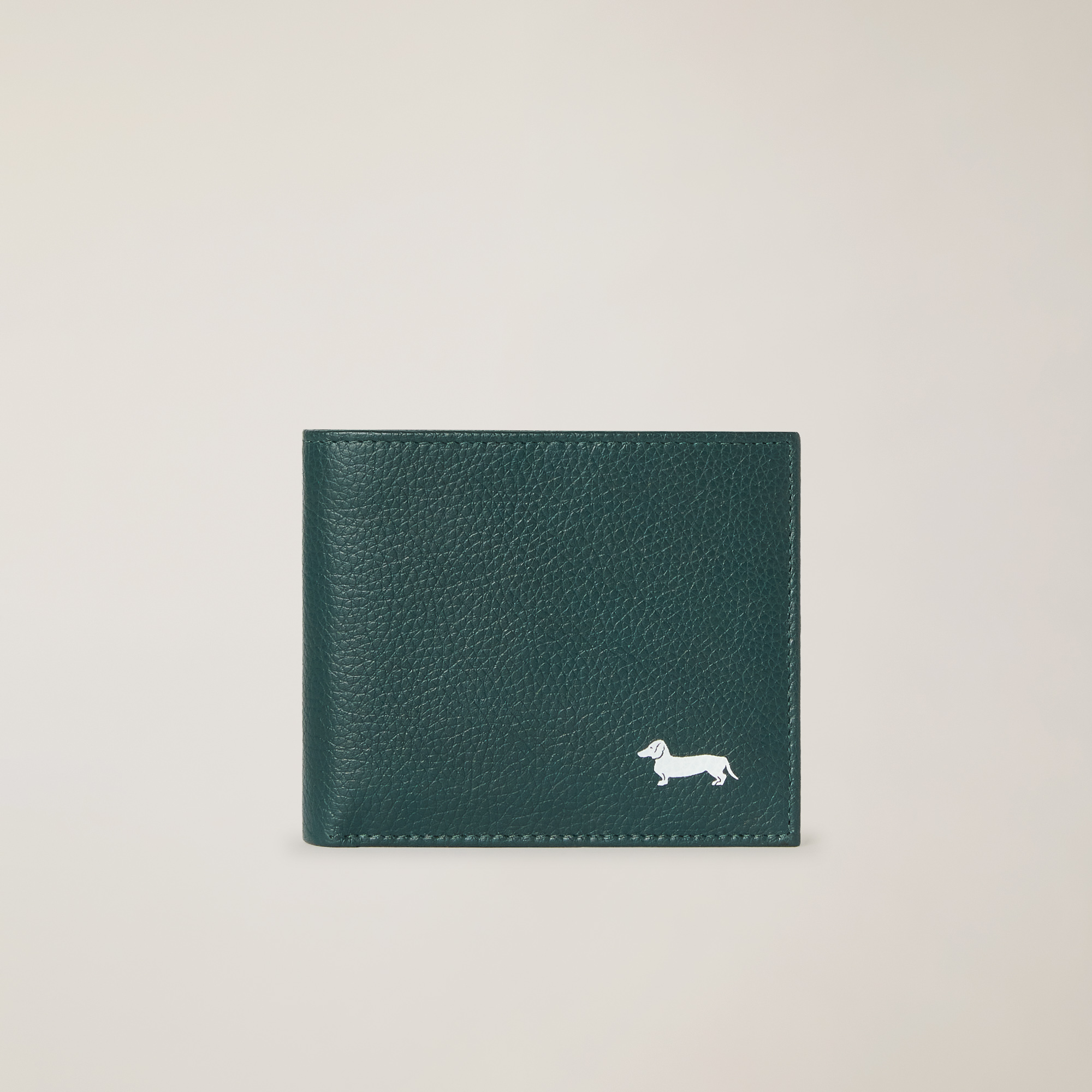 Bifold Wallet with Logo, Green, large