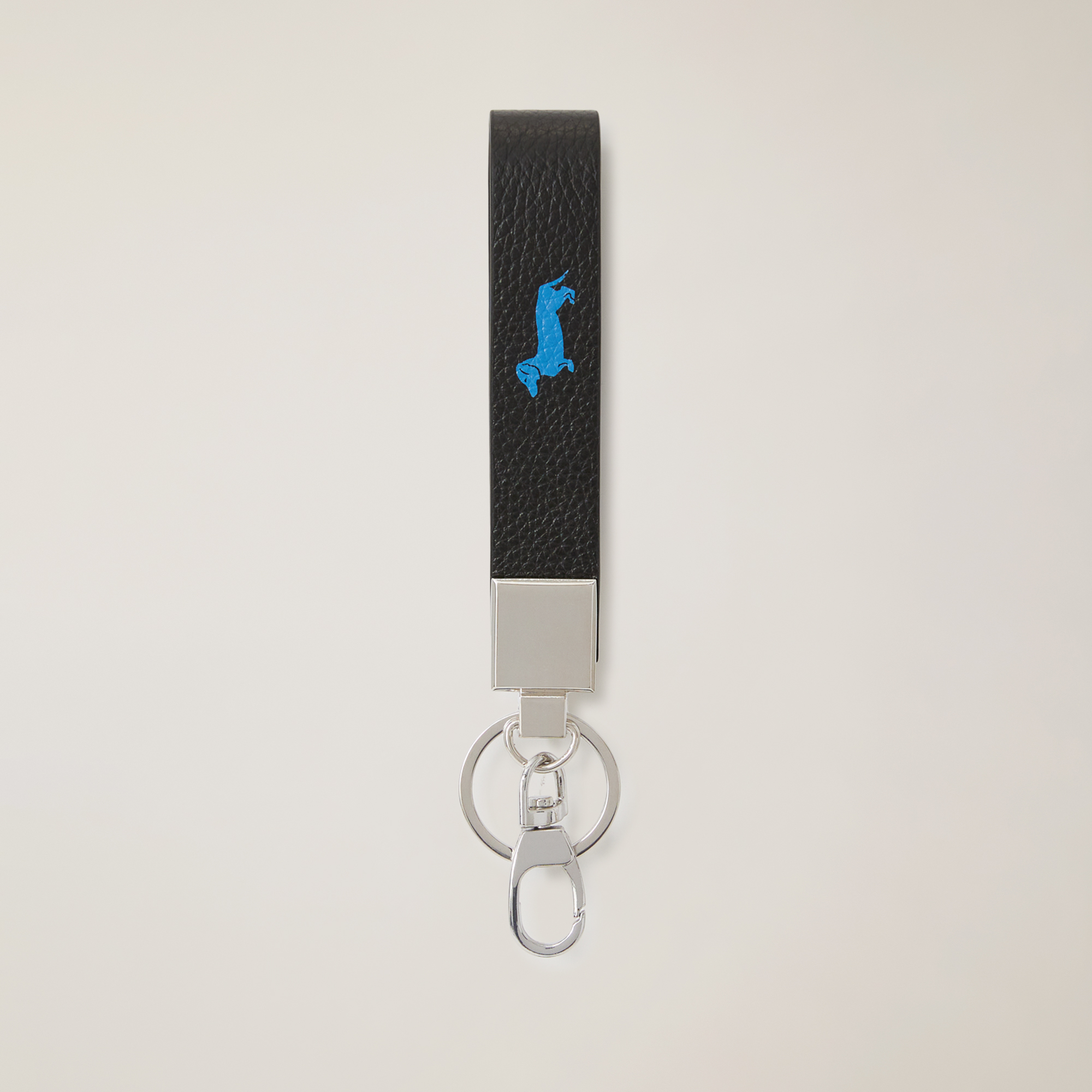 Keychain with Dachshund, Black, large image number 0