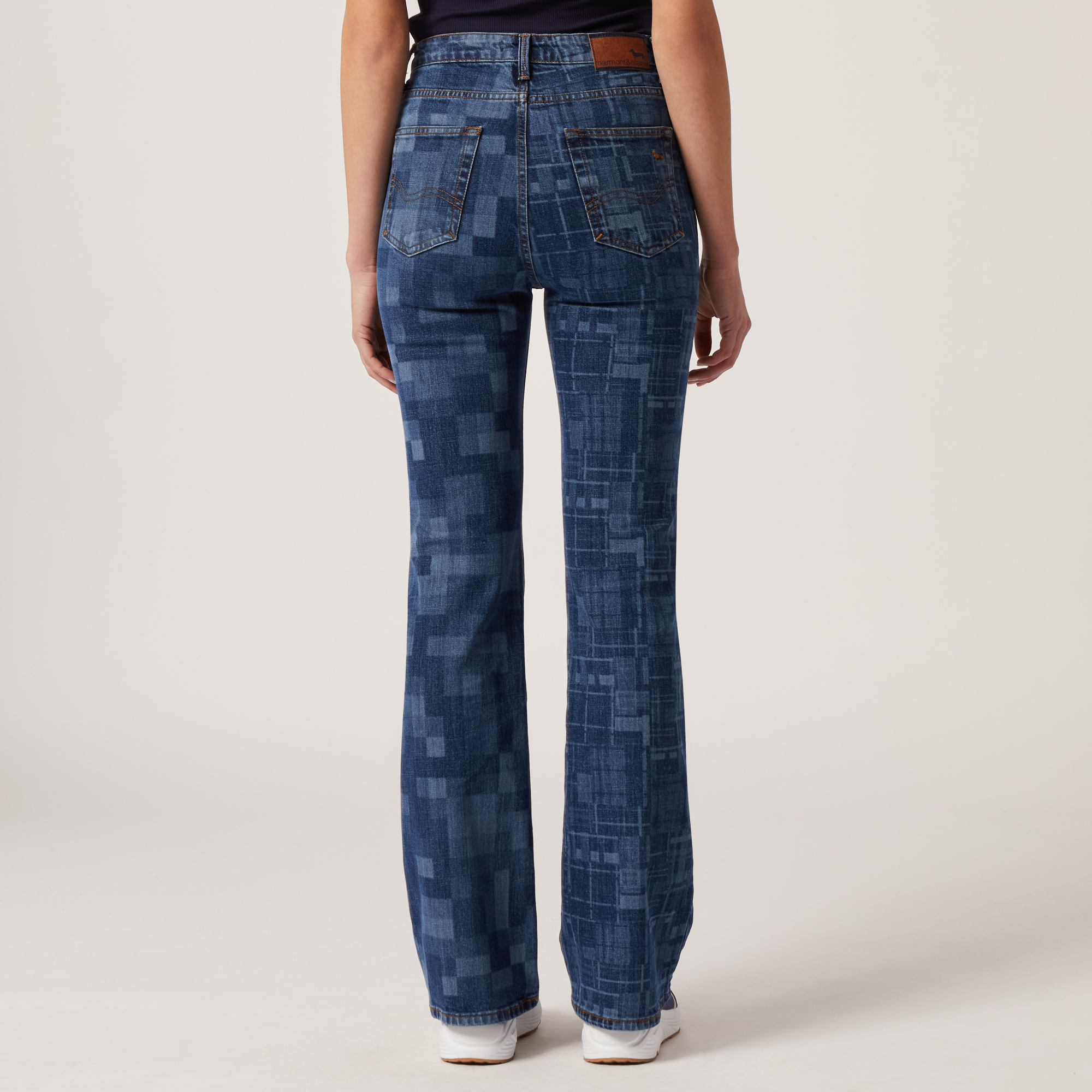 Jeans In Denim Laserato