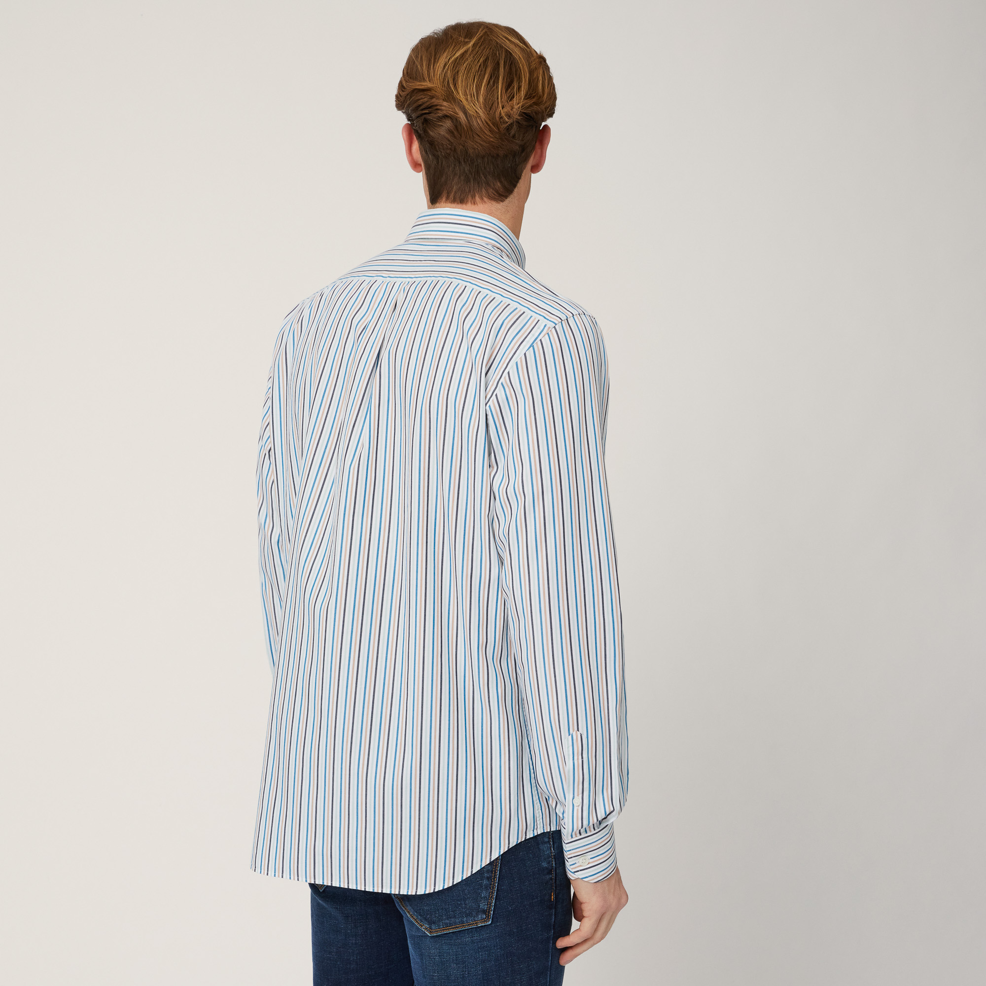 Shirt with Stripe Pattern