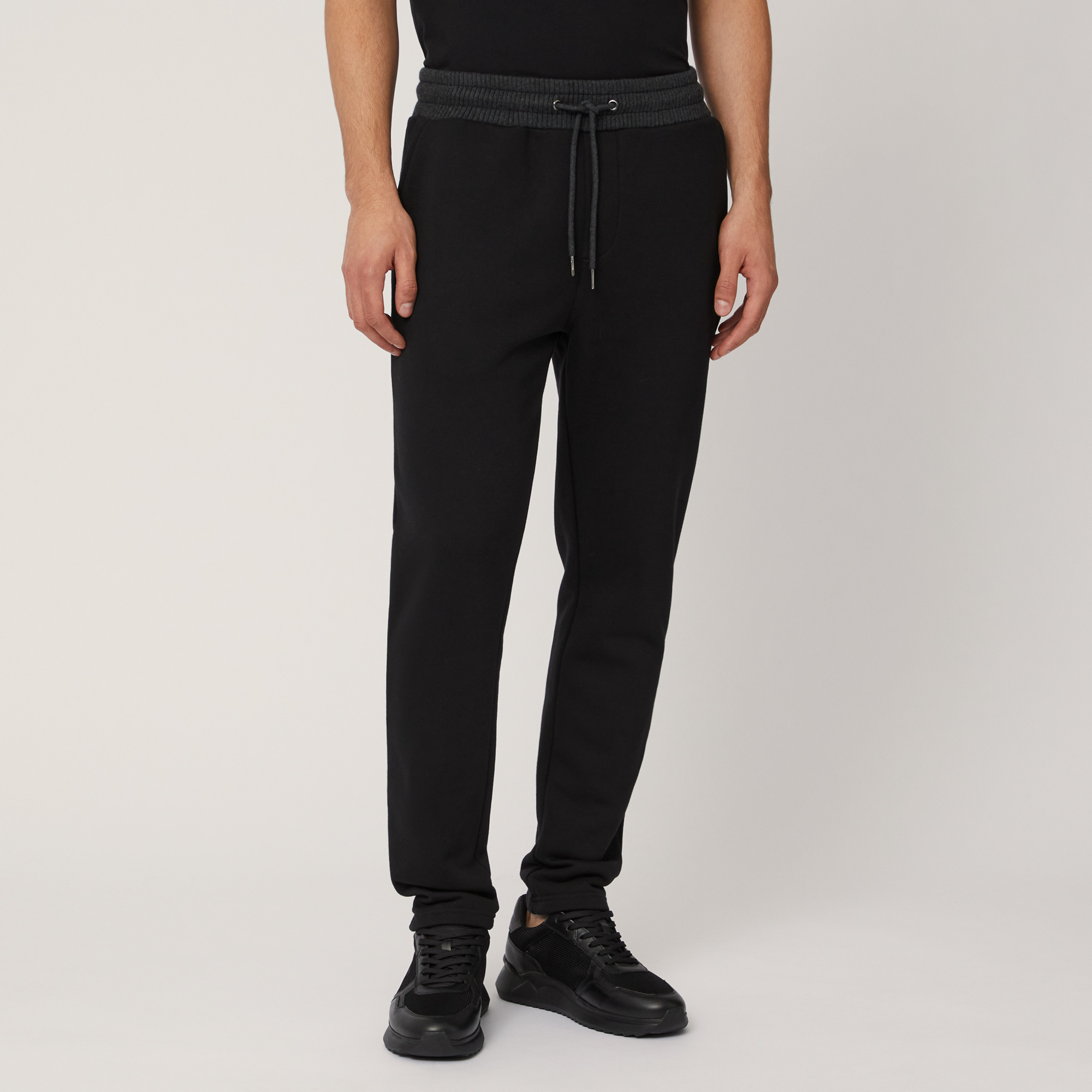 Pants with Drawstring, Black , large image number 0