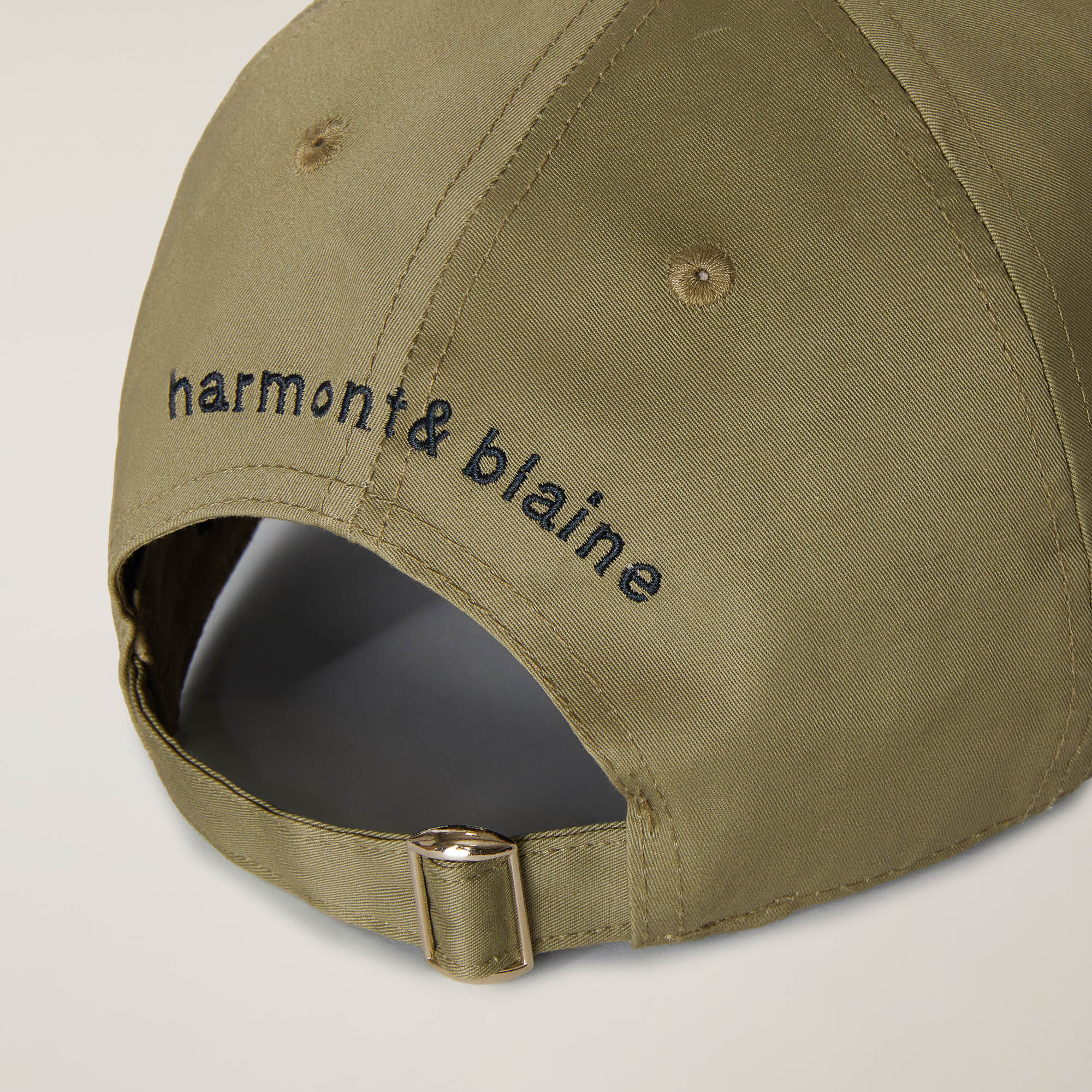 Baseball Cap with Dachshund, Military Green, large image number 1