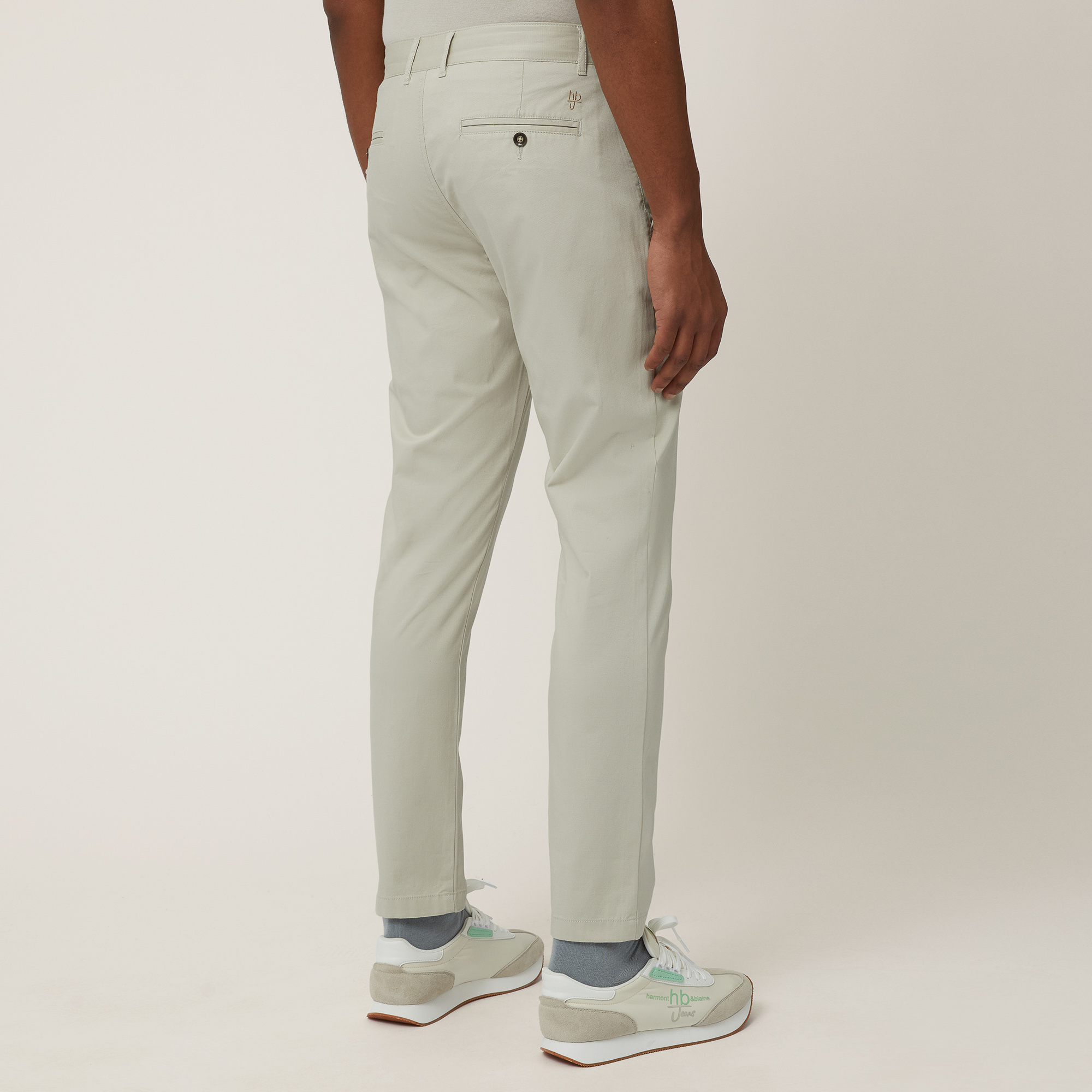 Cotton Chino Pants, Sand, large image number 1