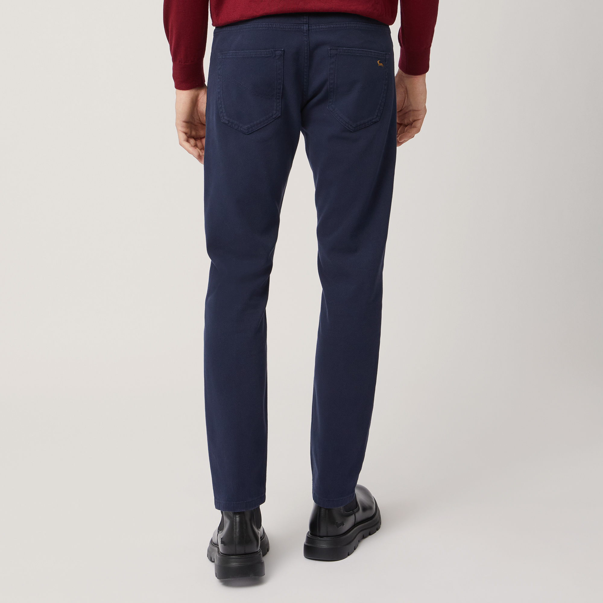 Narrow Fit Pants, Blu, large image number 1