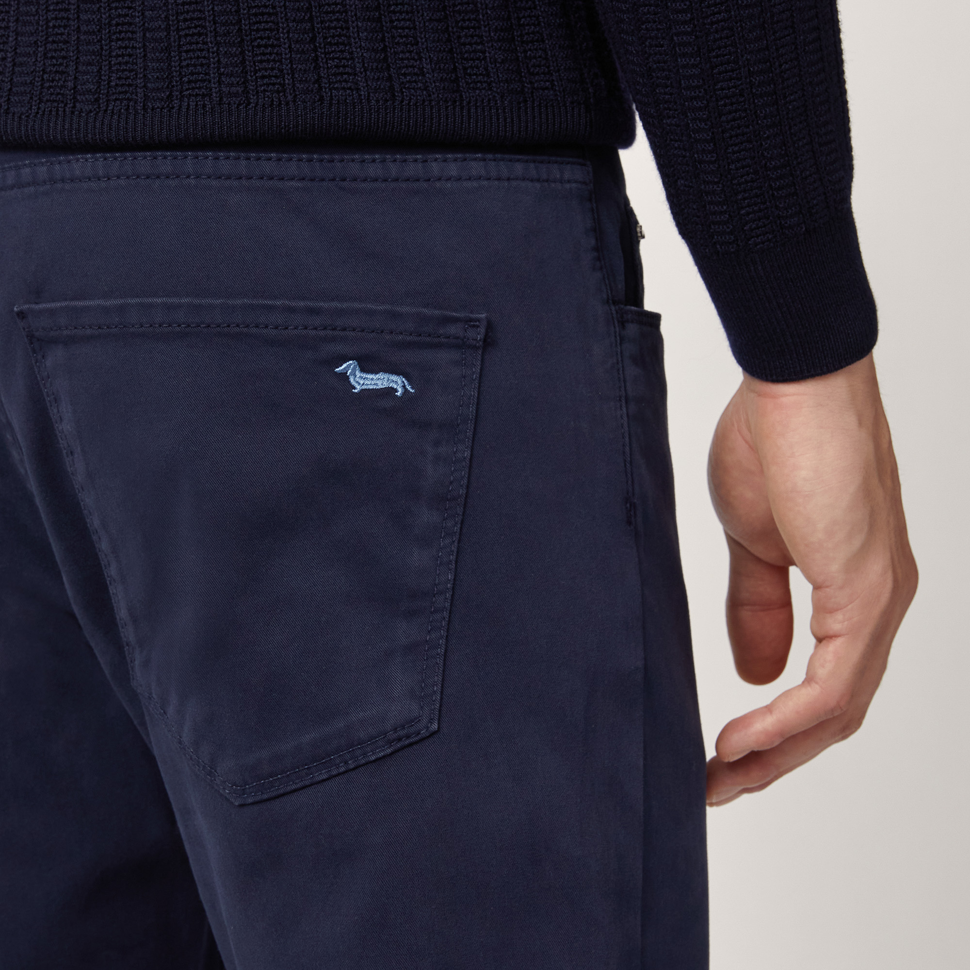 Relaxed Fit Pants, Blu, large image number 2