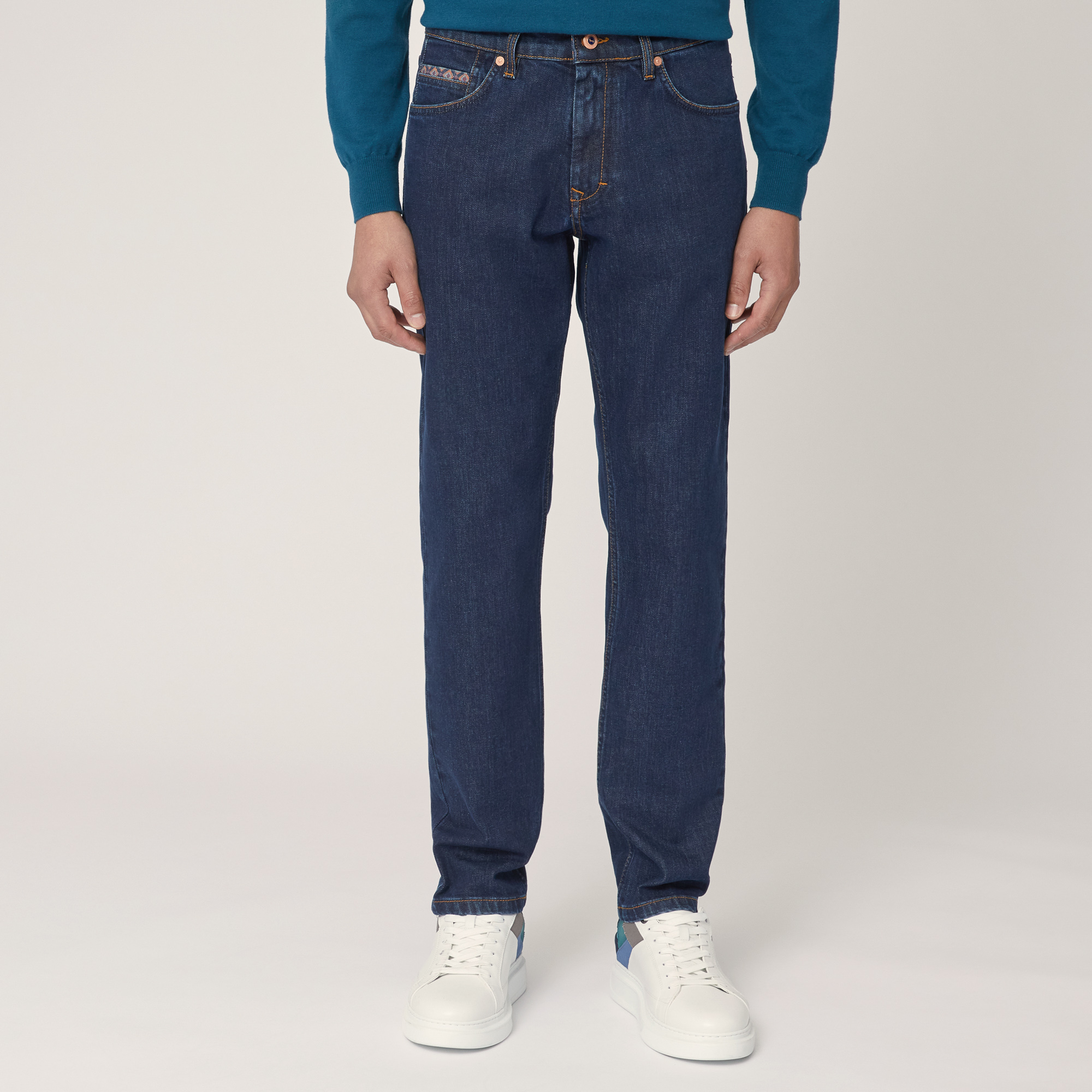 Pantaloni In Denim Prisma