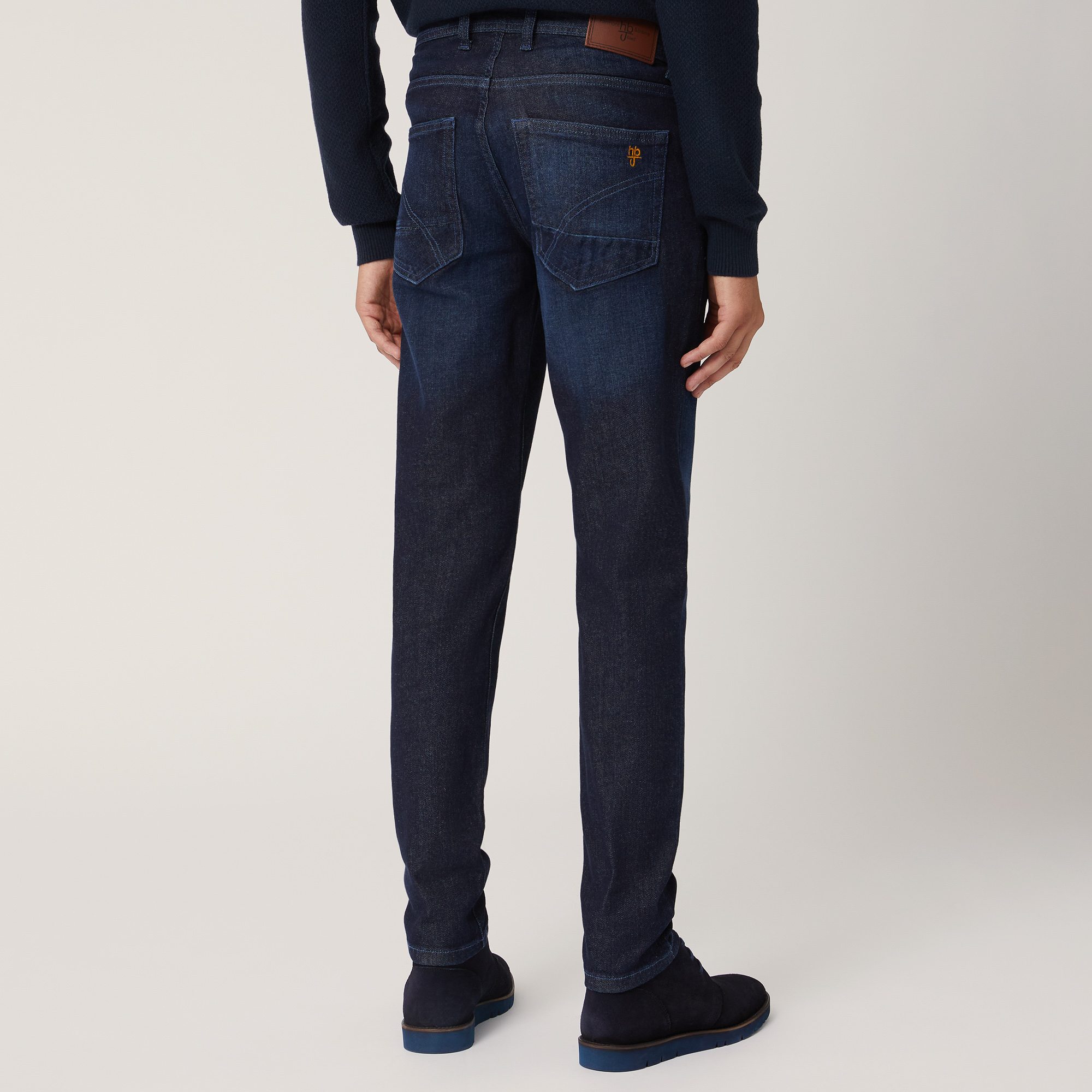 Pantaloni In Denim Stretch