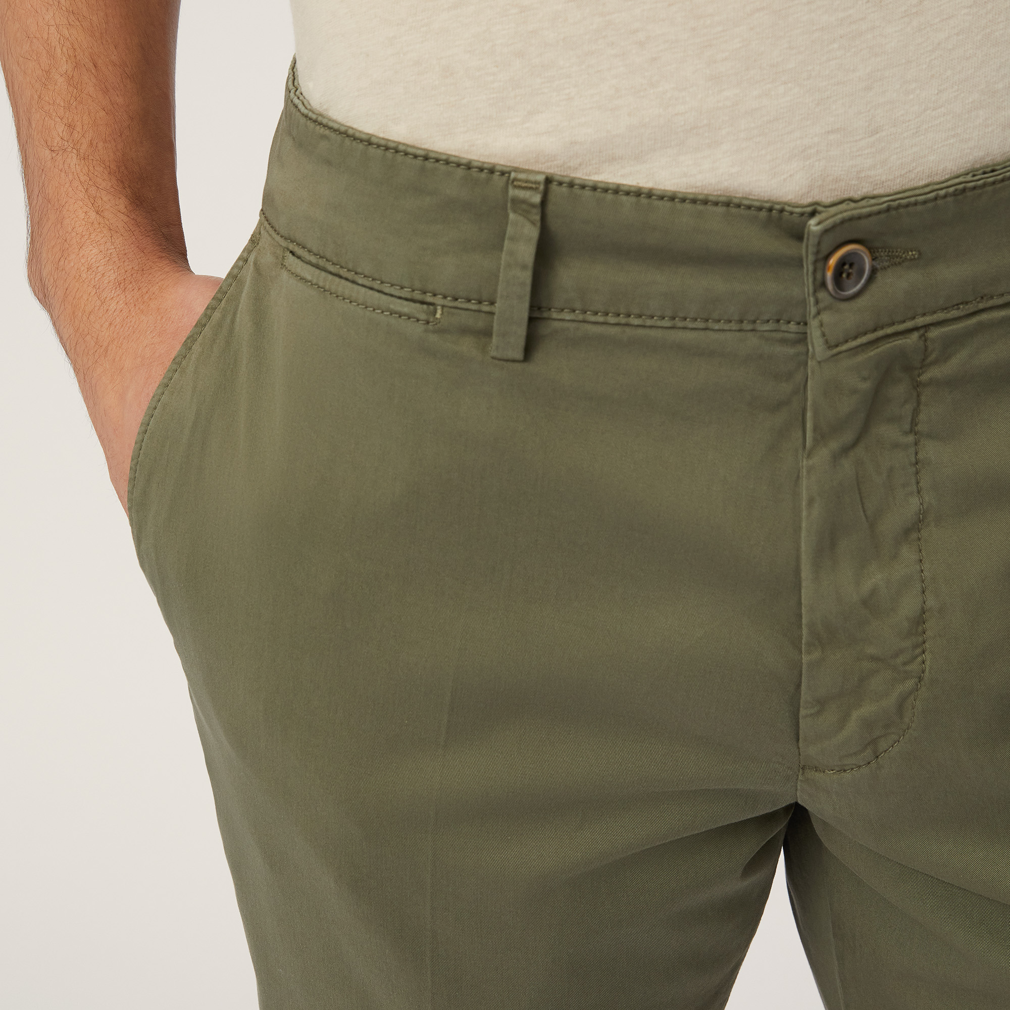 Regular Fit Bermuda Shorts, Green, large image number 2