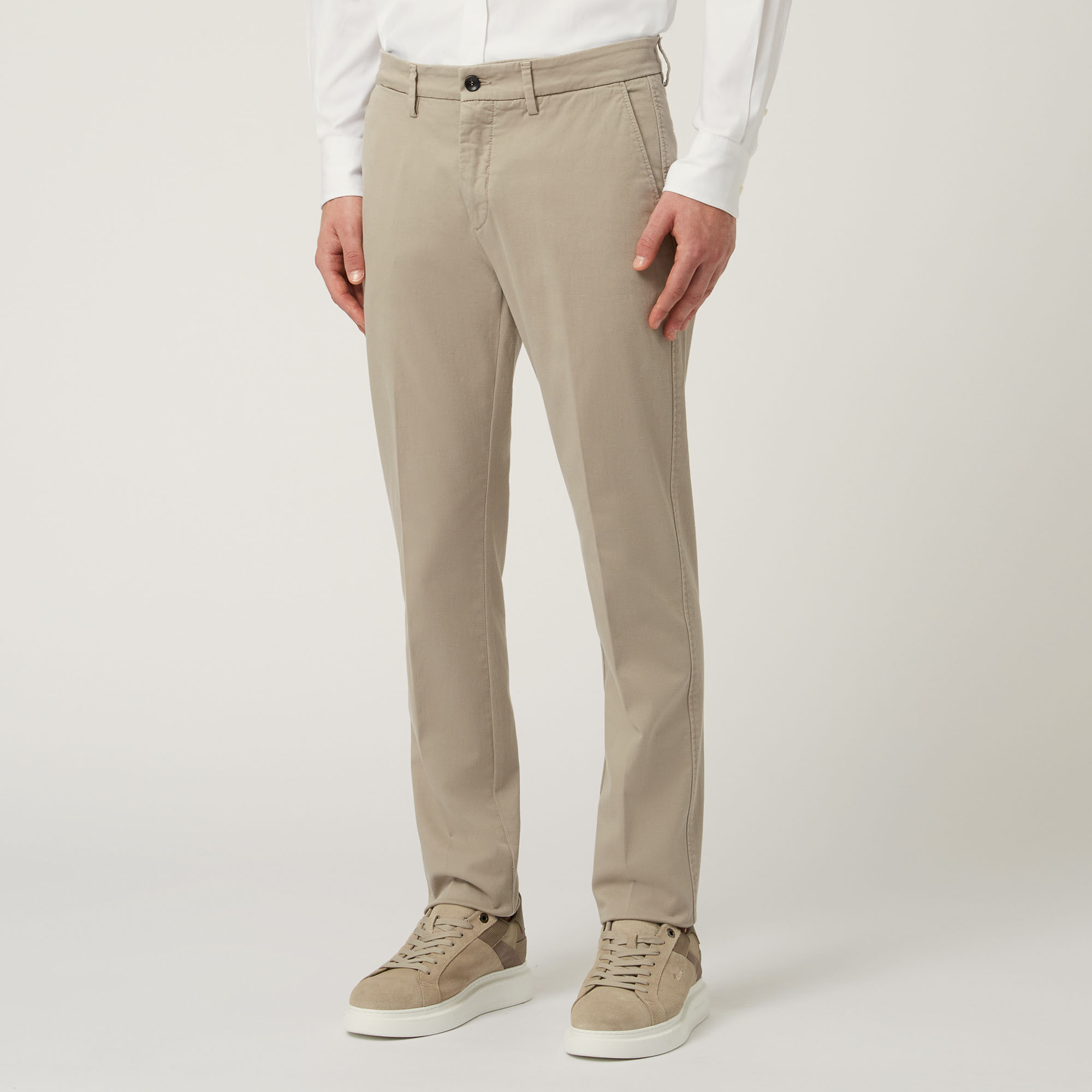 Men's Stretch Cotton Trousers
