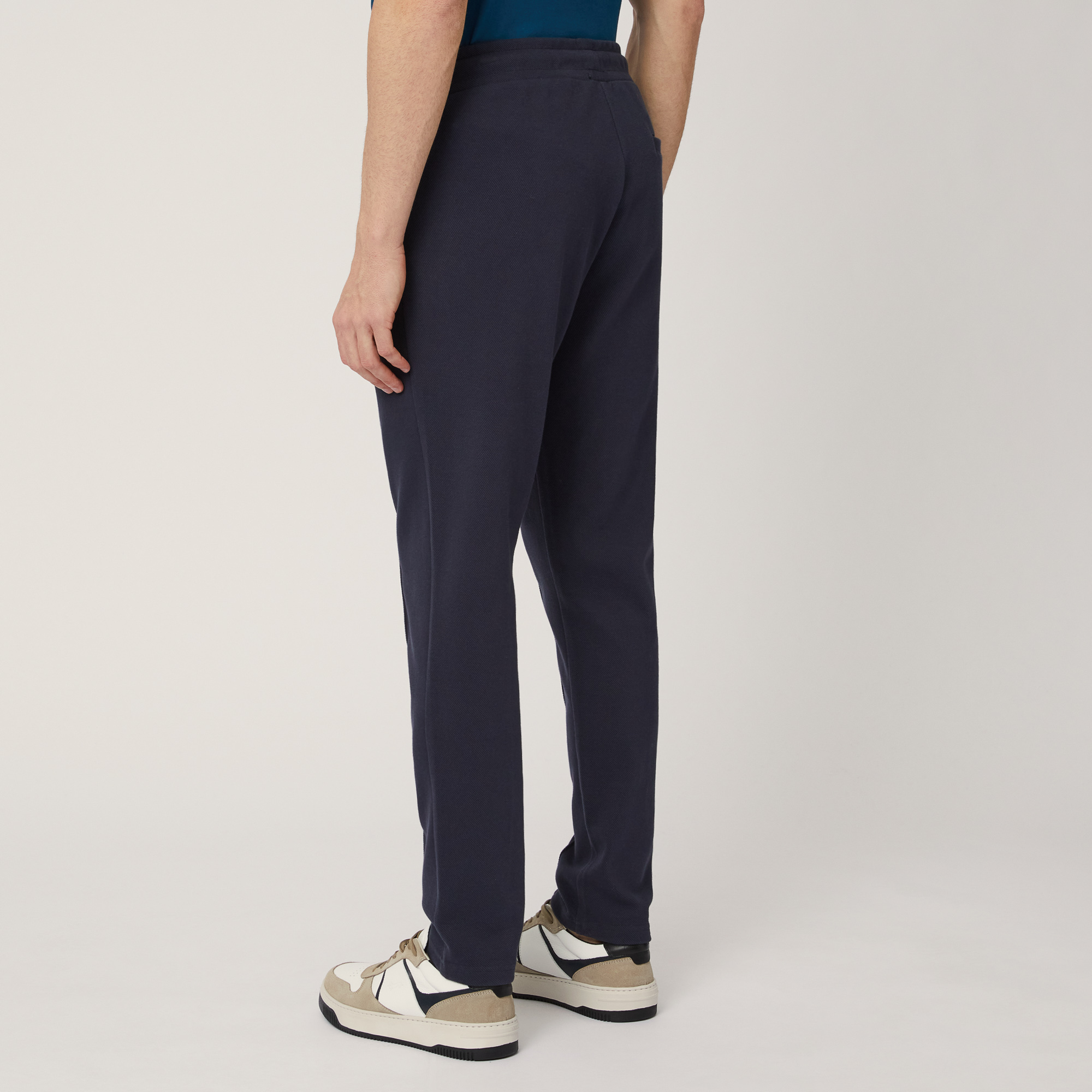 Jersey Jogging Pants, Blue , large image number 1