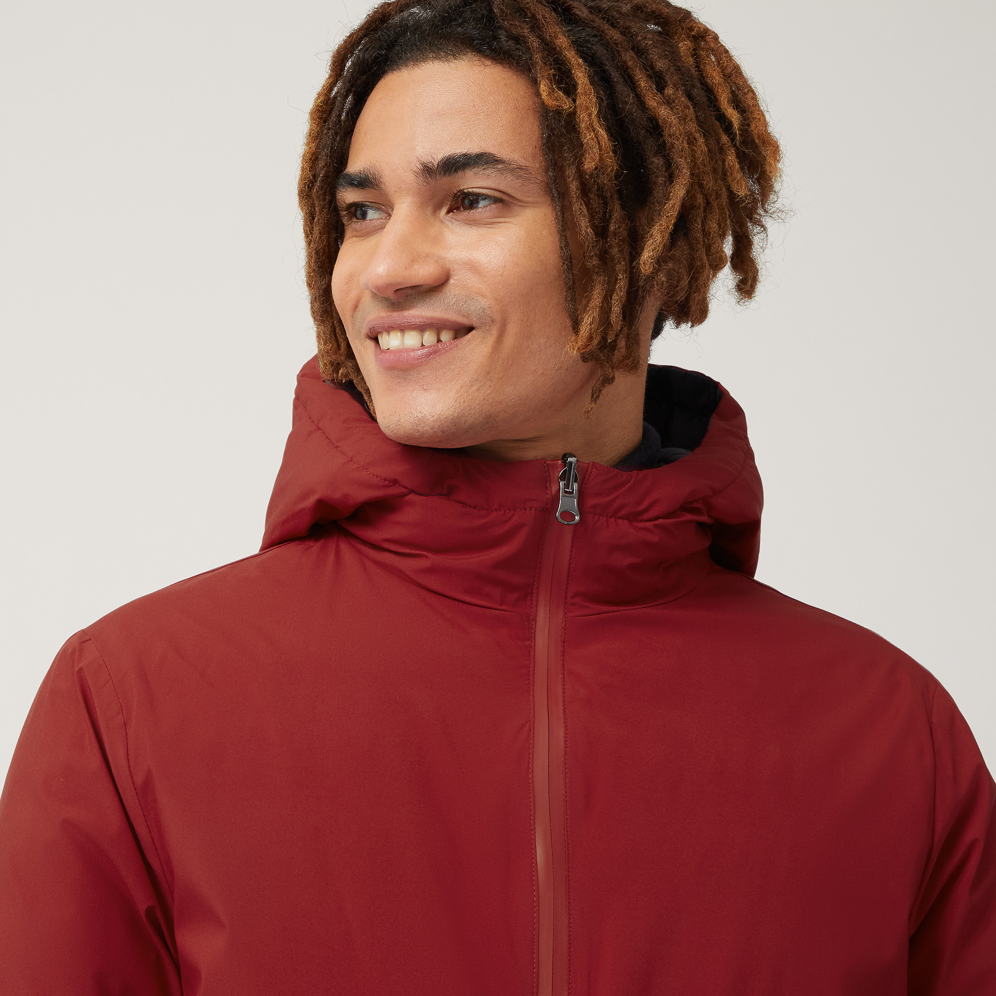 Hooded Jacket, Red, large image number 2