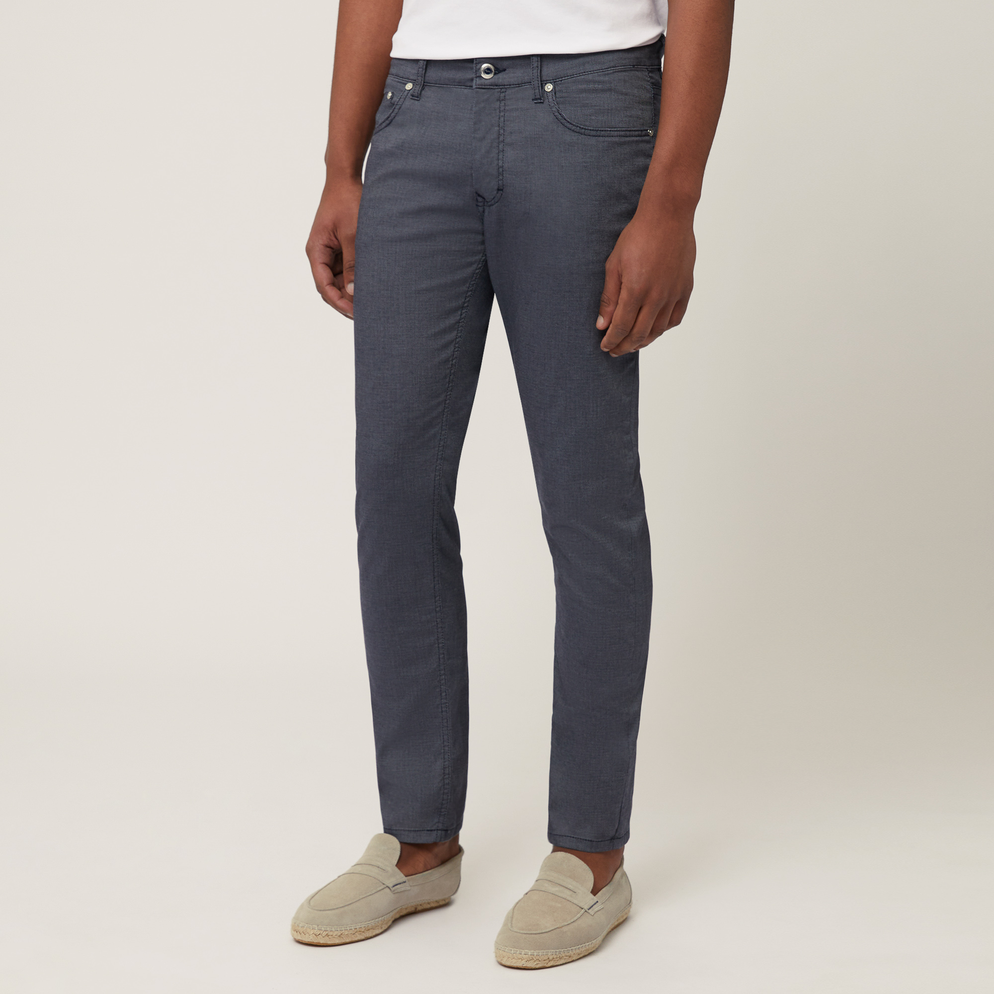 Narrow Five-Pocket Pants