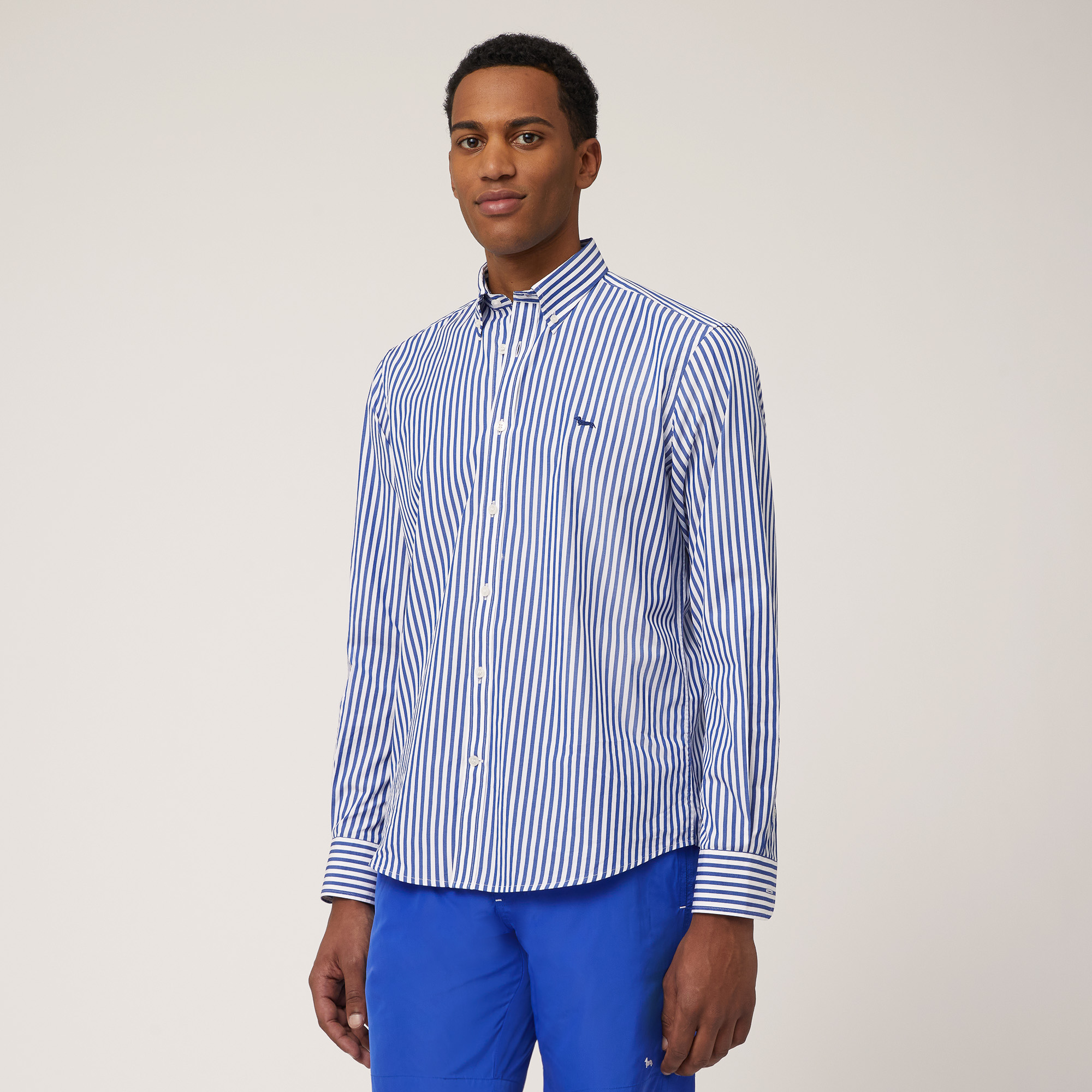 Sorbet Stripe Shirt, Light Blue, large image number 0