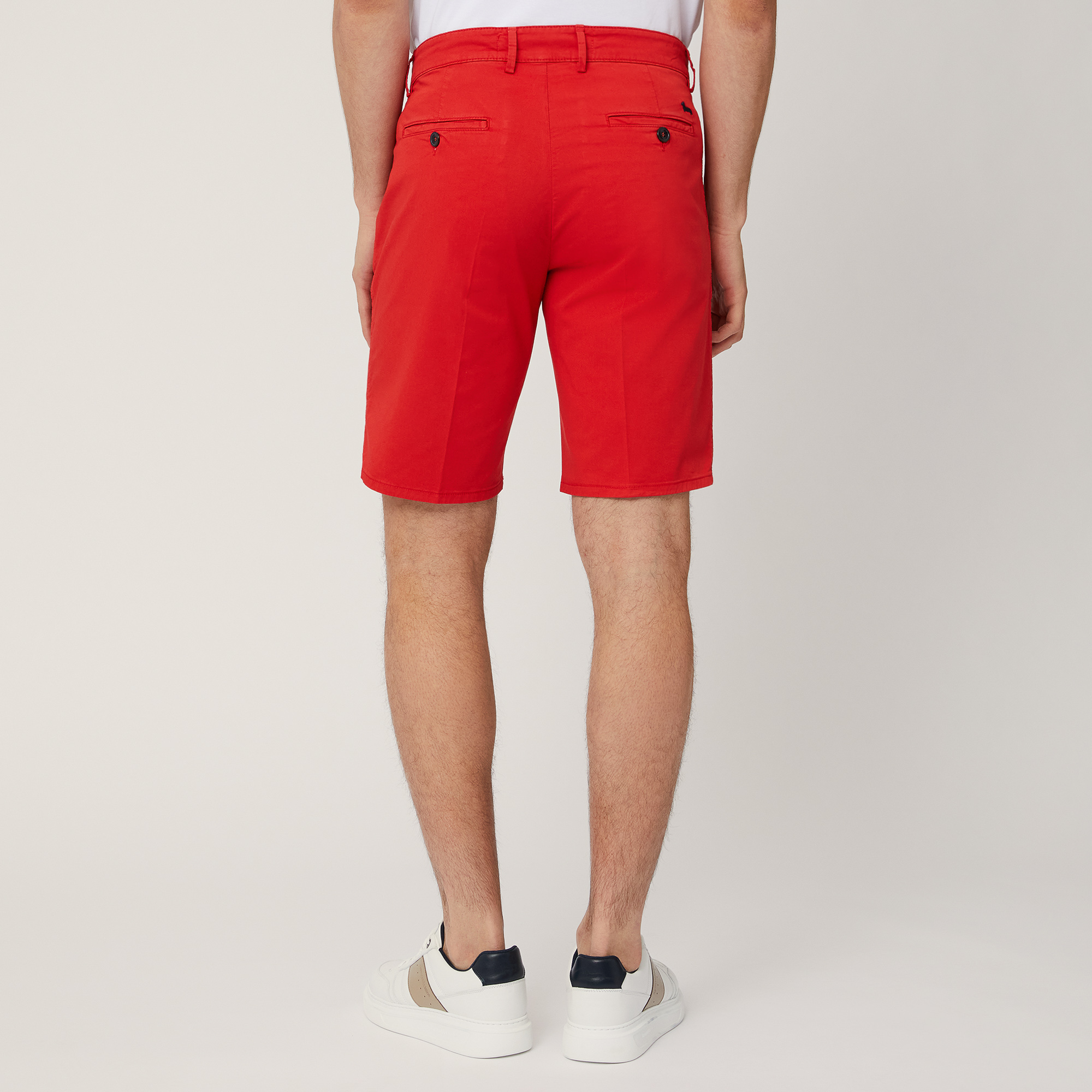 Regular Fit Bermuda Shorts, Light Red, large image number 1