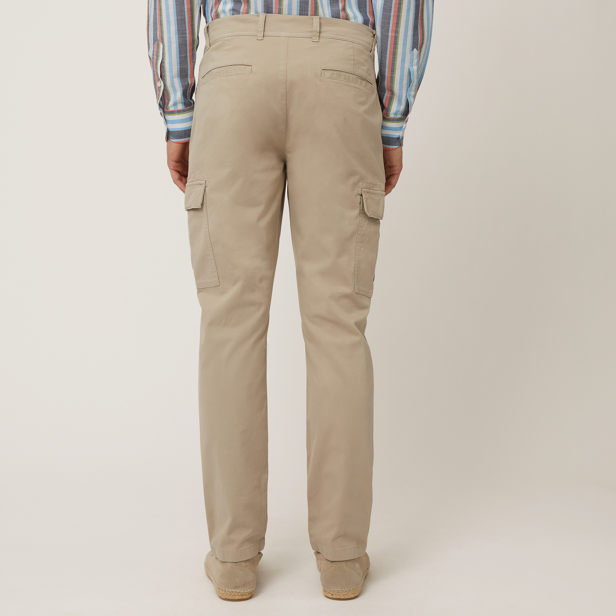 Pantaloni Cargo In Cotone