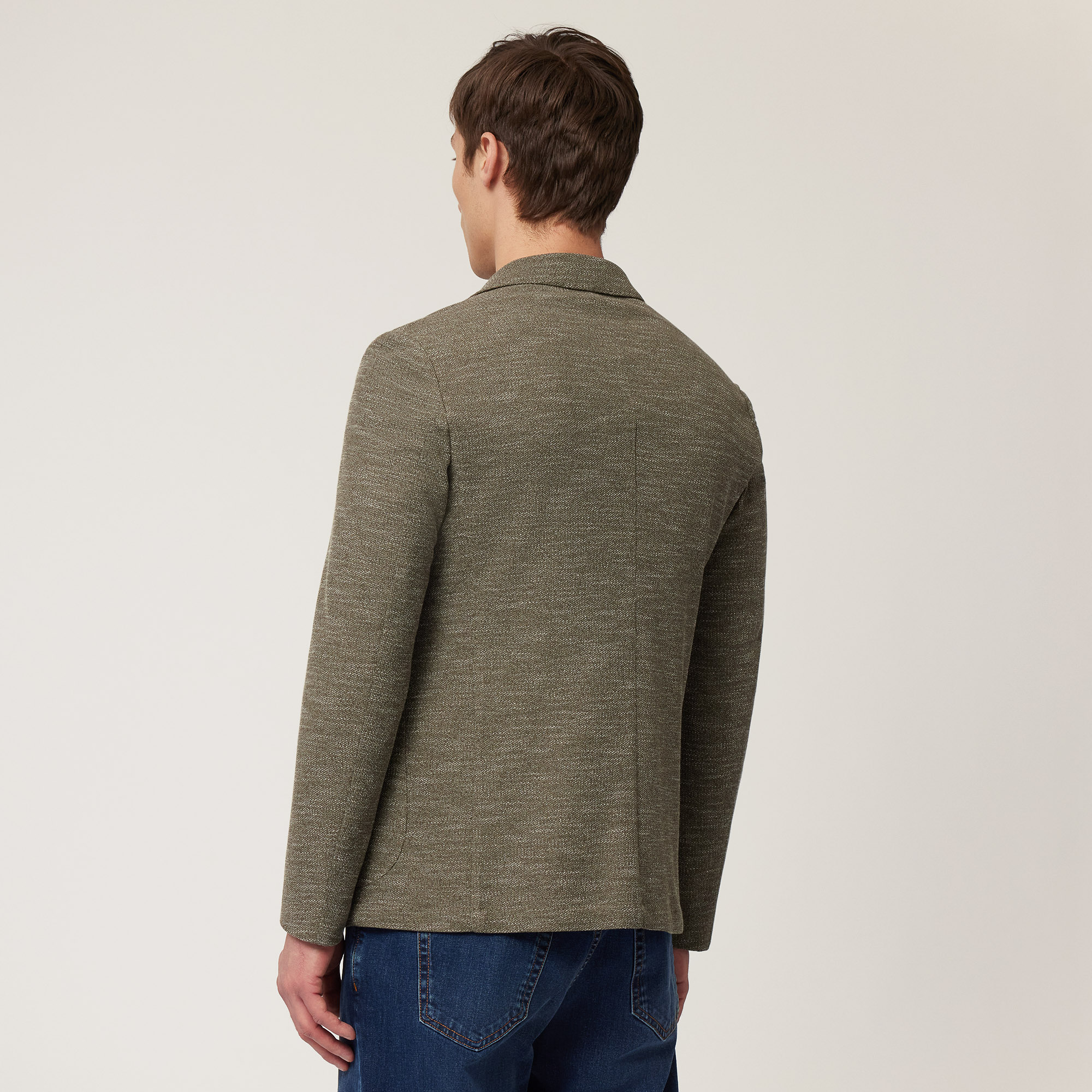 Giacca Cardigan In Jersey