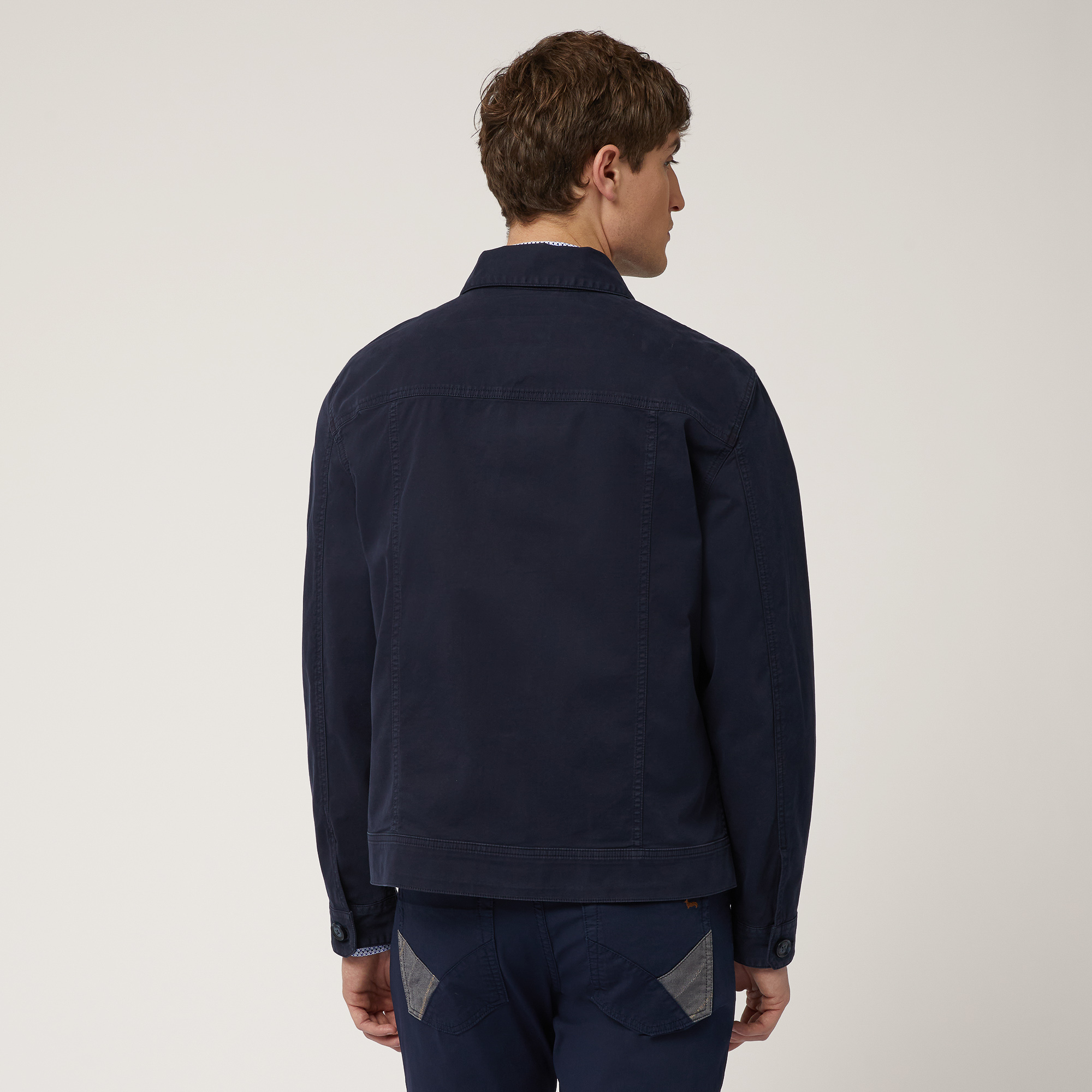 Overshirt In Cavalry, Blu Navy, large image number 1