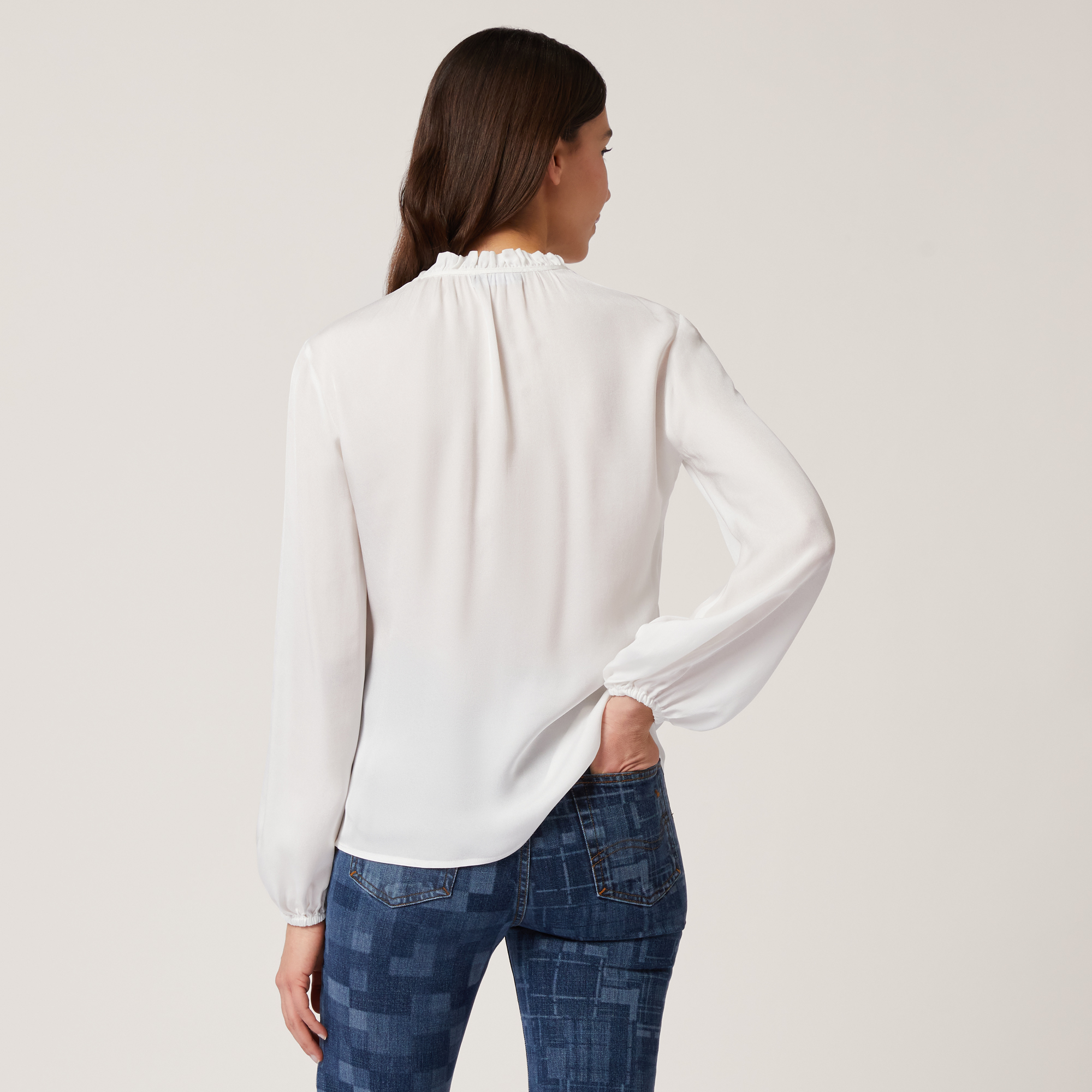 Blusa de georgette