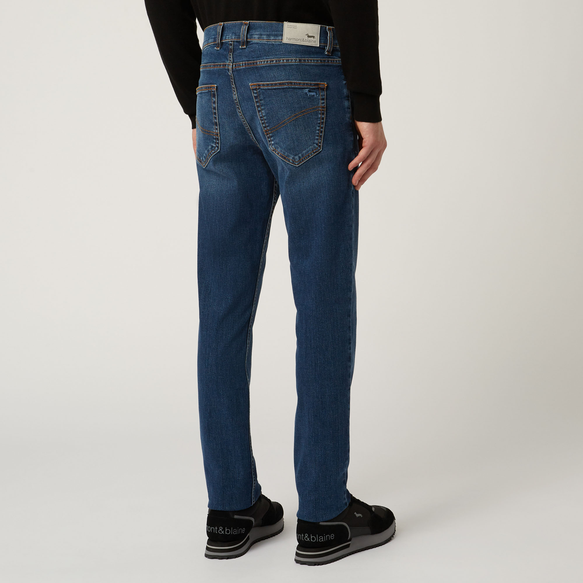 Essentials 5 pocket denim jeans: Luxury italian Essentials | Harmont &  Blaine [GLOBAL]
