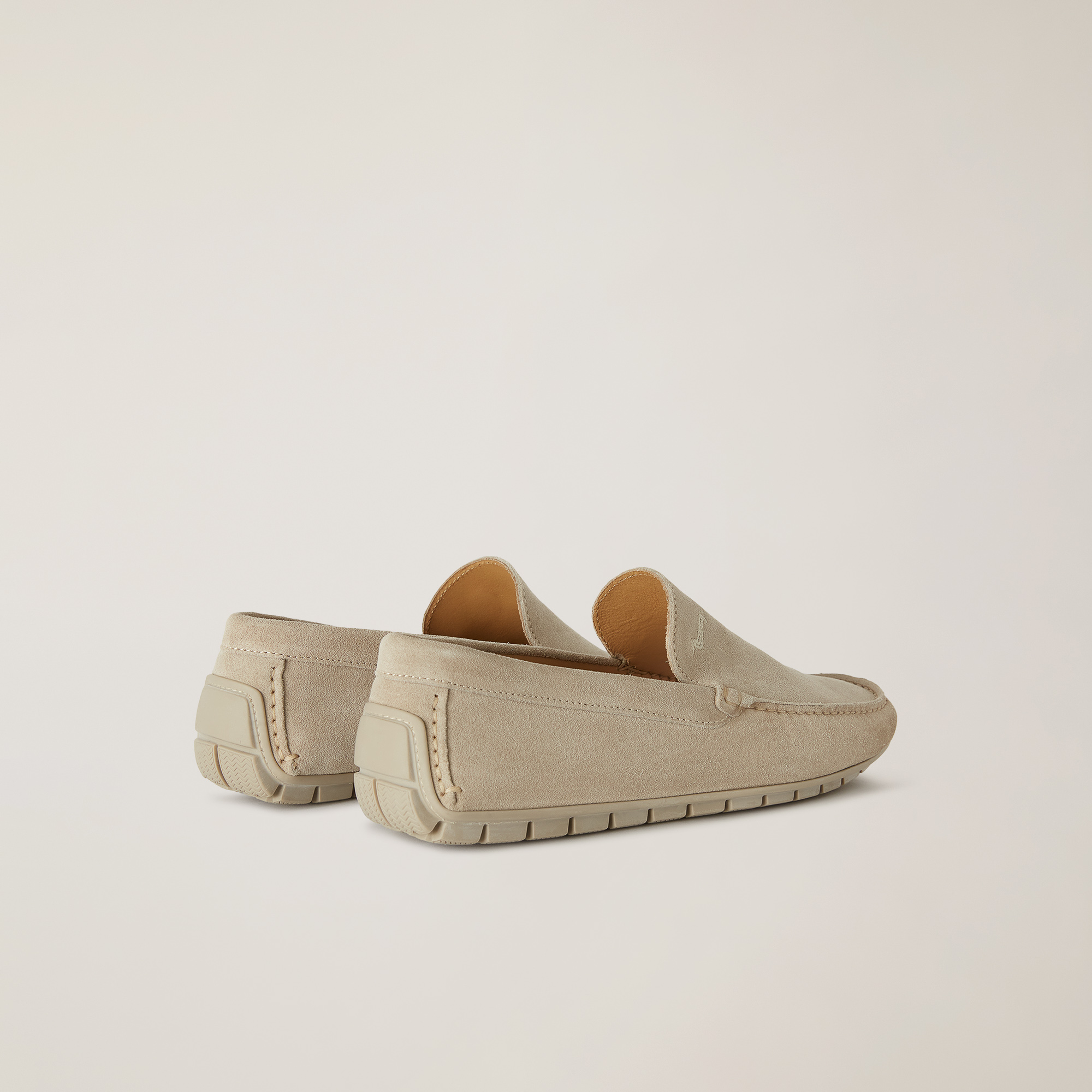 Mocasín con tacos, Beige, large image number 2