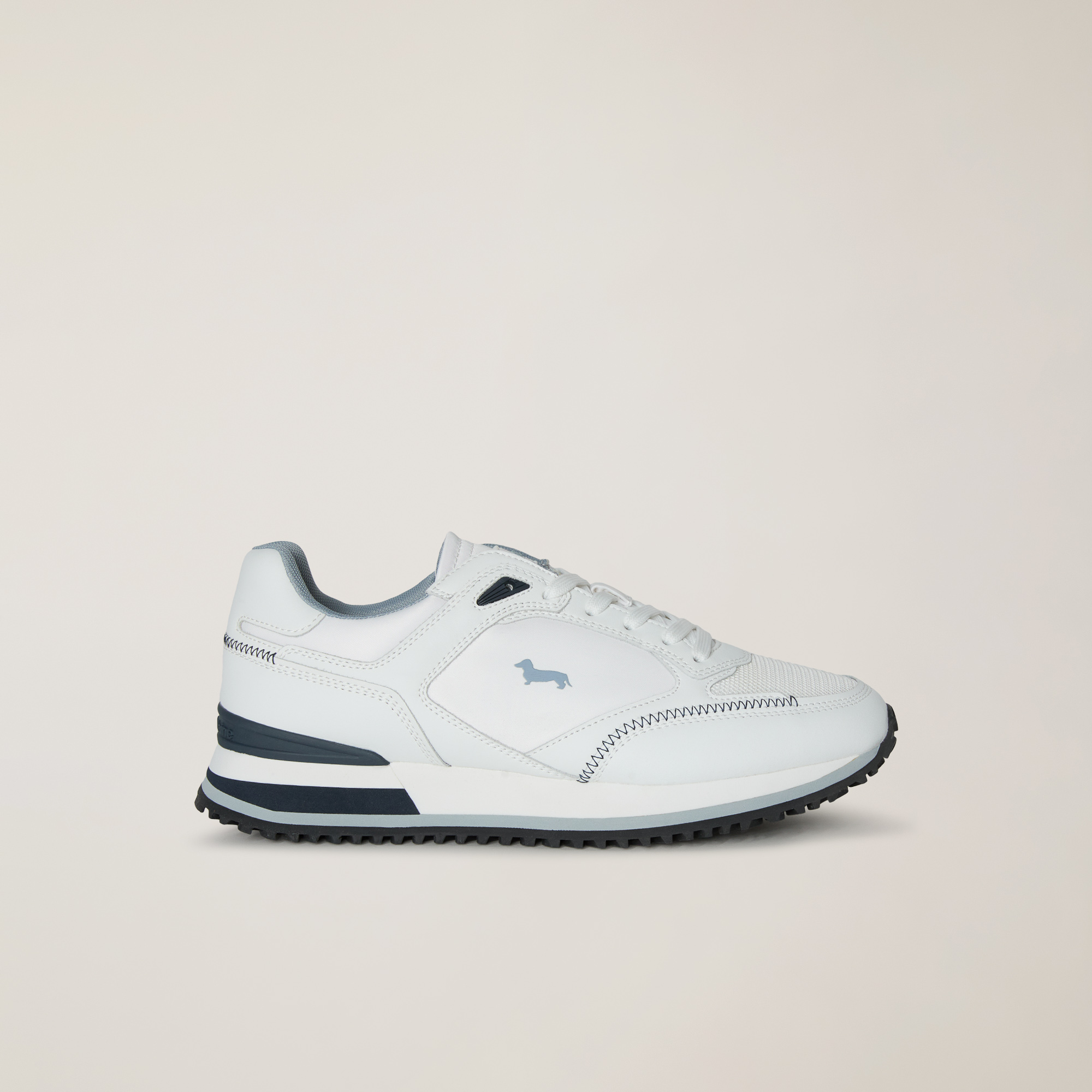 Mixed-material sneaker , White/White, large image number 0